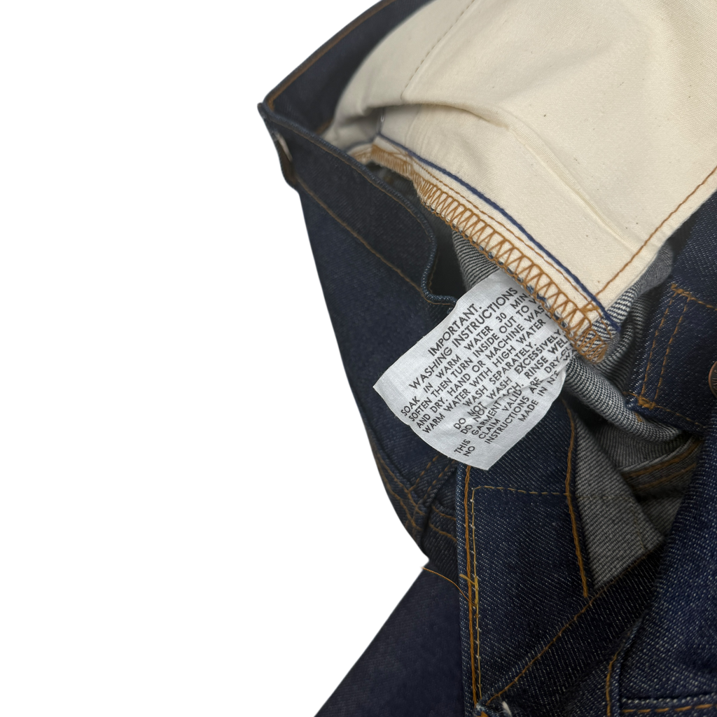 Levi’s 1970s Orange Tab Flared Jeans Indigo (Made in N.Z.) (Size 28”)