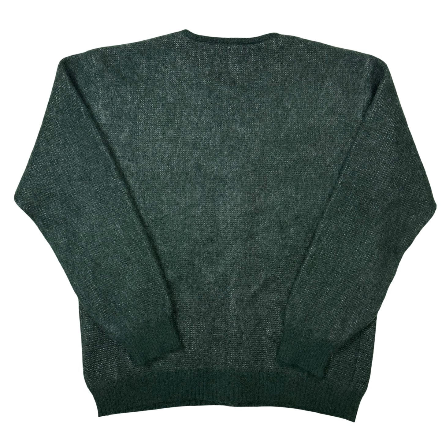 Needles AW22 Mohair Diamond Cardigan Purple & Green (Size L)