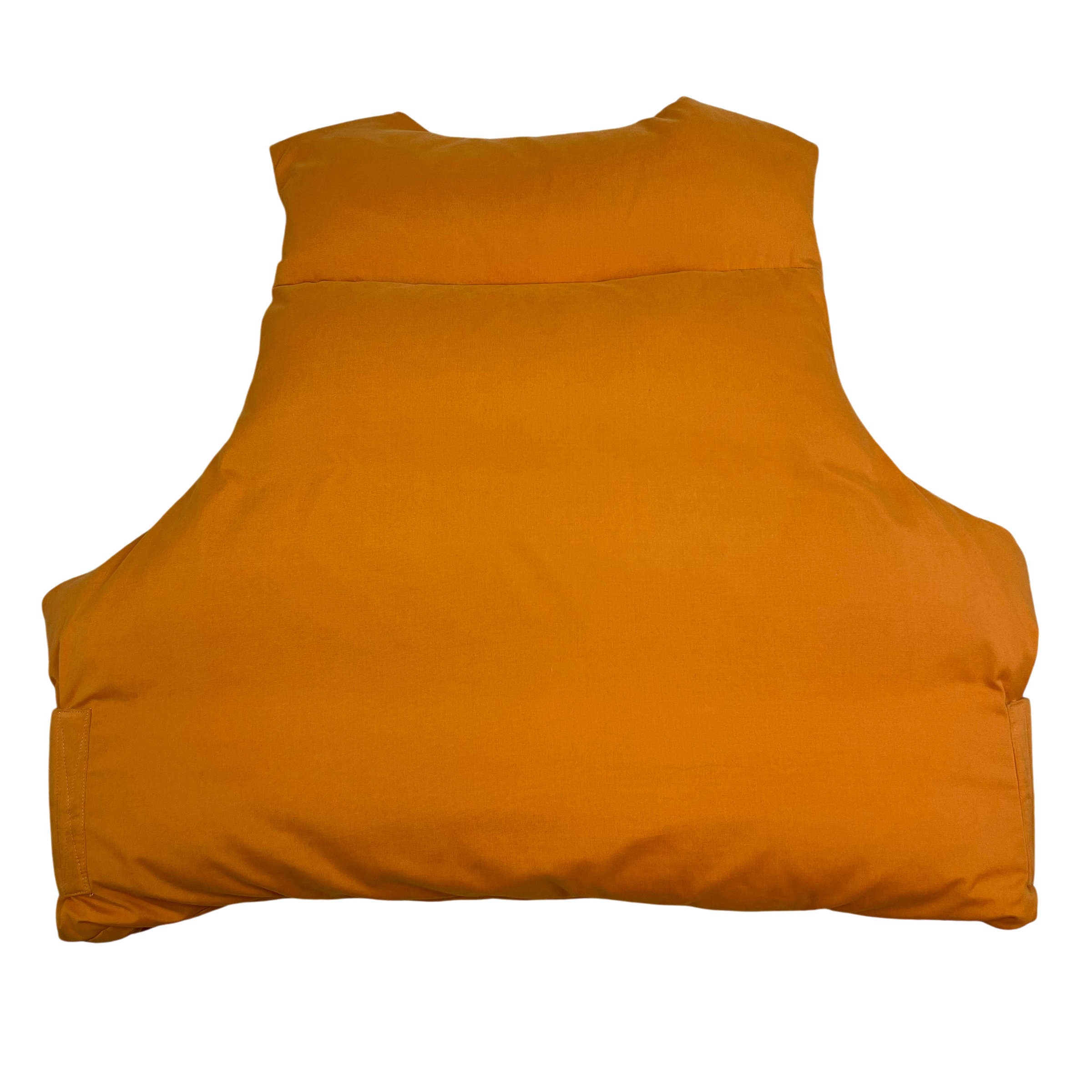 Entire Studios Down Pillow Vest Orange (Size M)