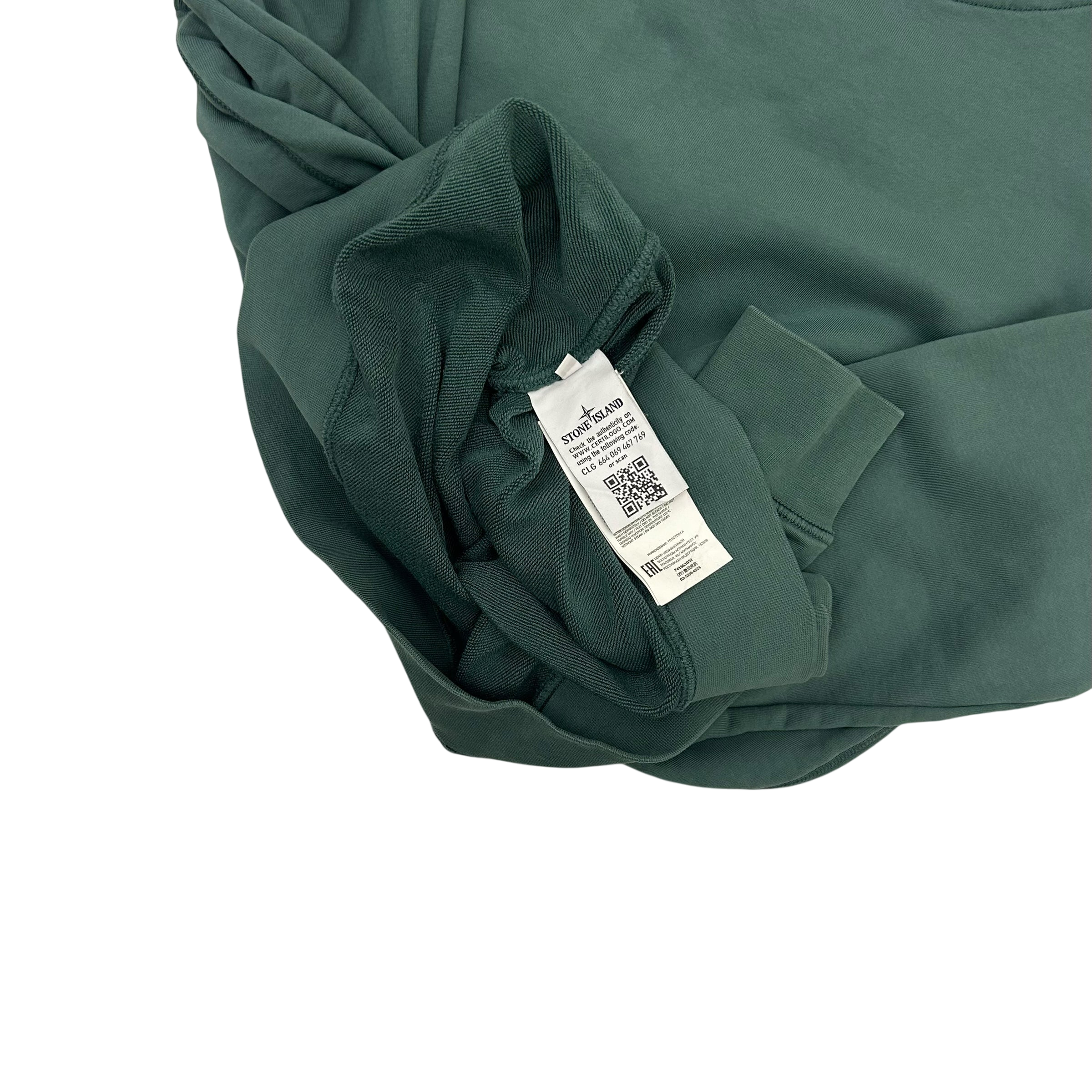 Stone Island Crewneck Sweater 'Petrol Green' (Fits L/XL)