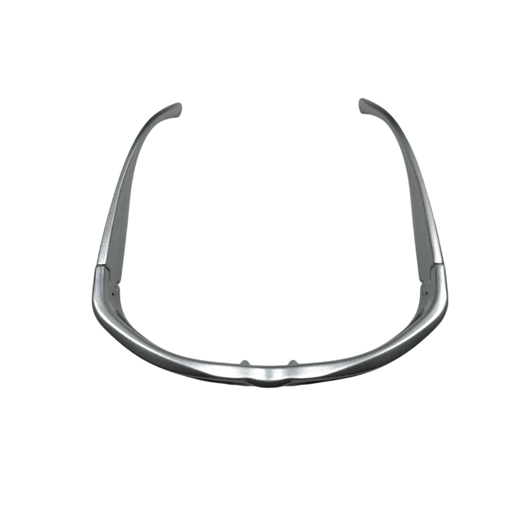 Balenciaga Swift Oval Sunglasses Silver