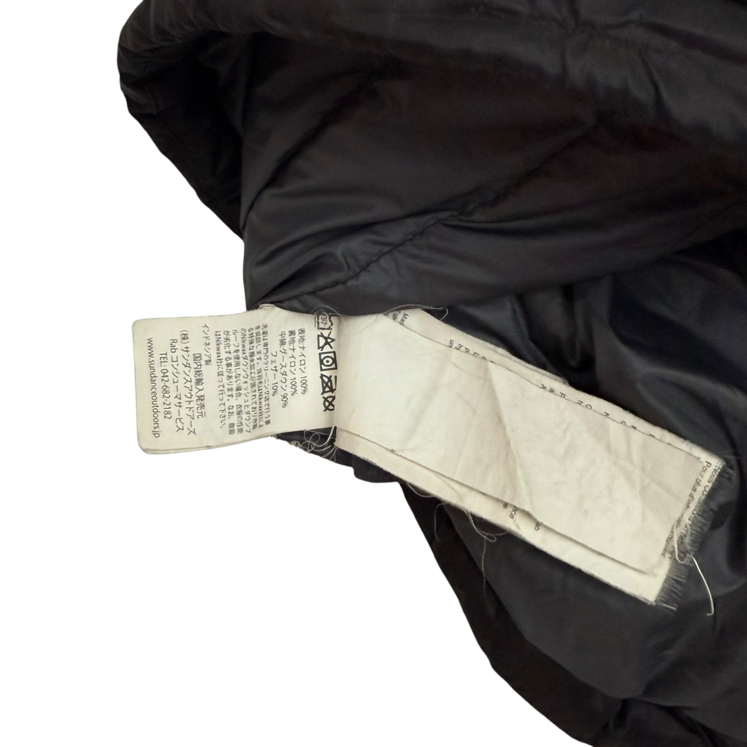 Rab Pertex Microlight Alpine Down Jacket Black (Size L)