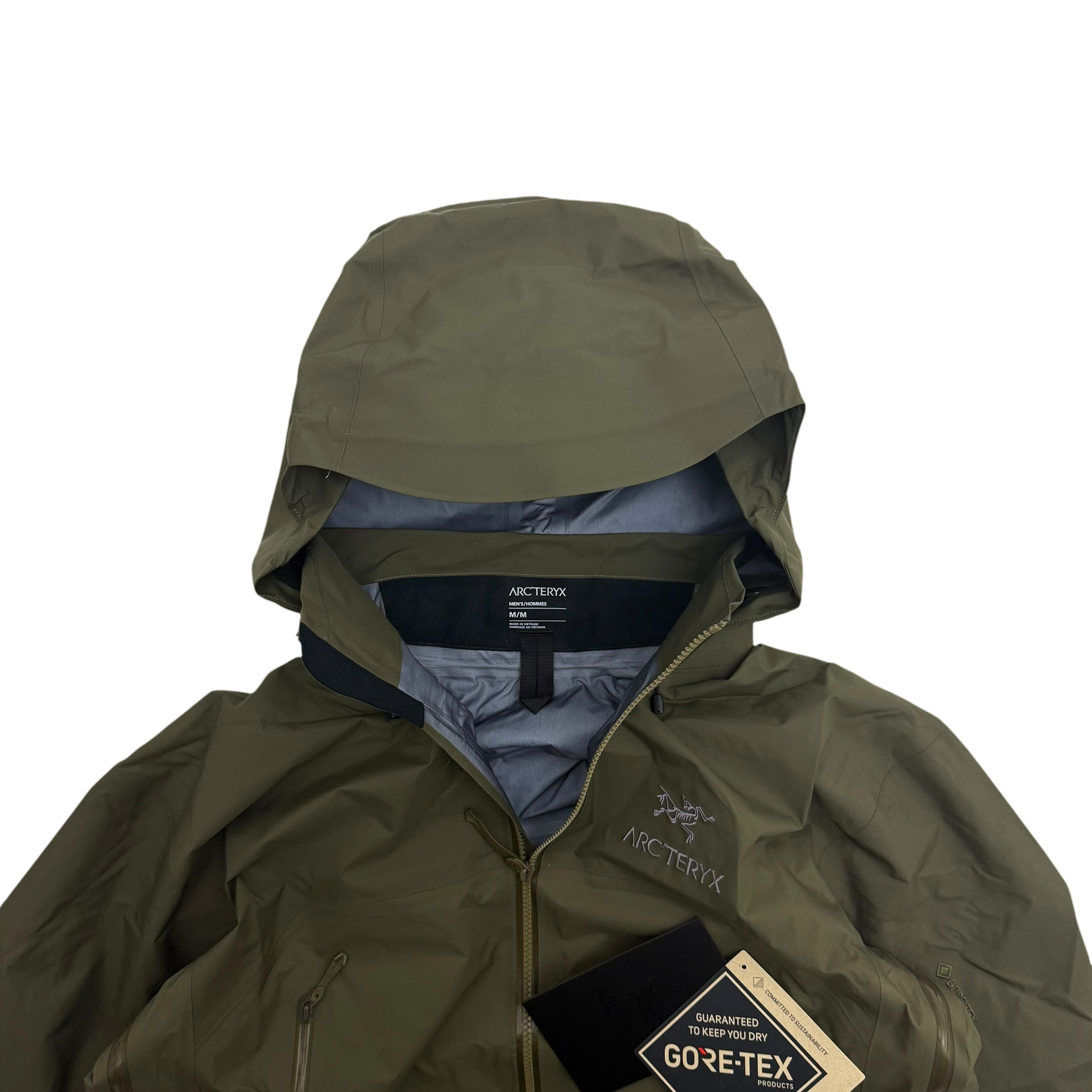 Arc'teryx Beta AR Gore-Tex Pro Jacket ‘Tatsu’ Green (Size M)