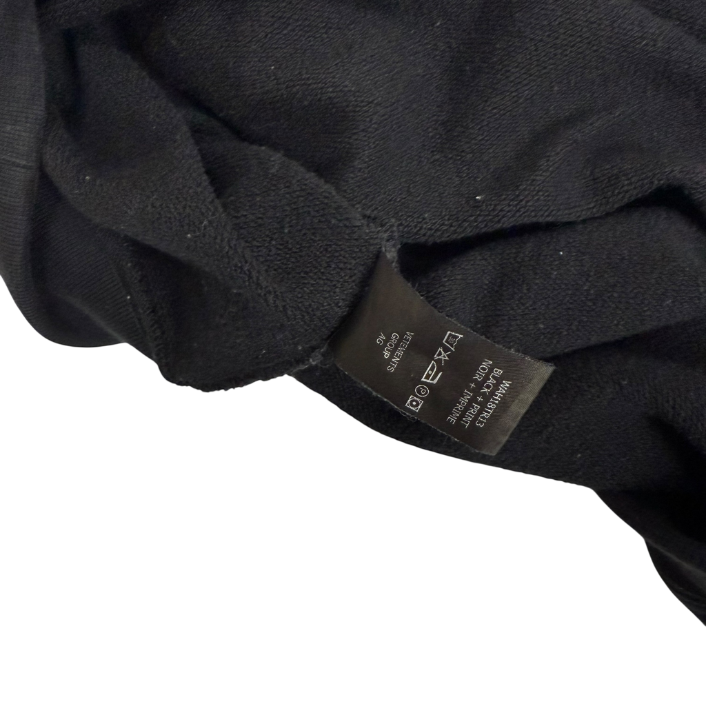 Vetements AW18 Metal Tour Logo Hoodie (Fits L-XL)