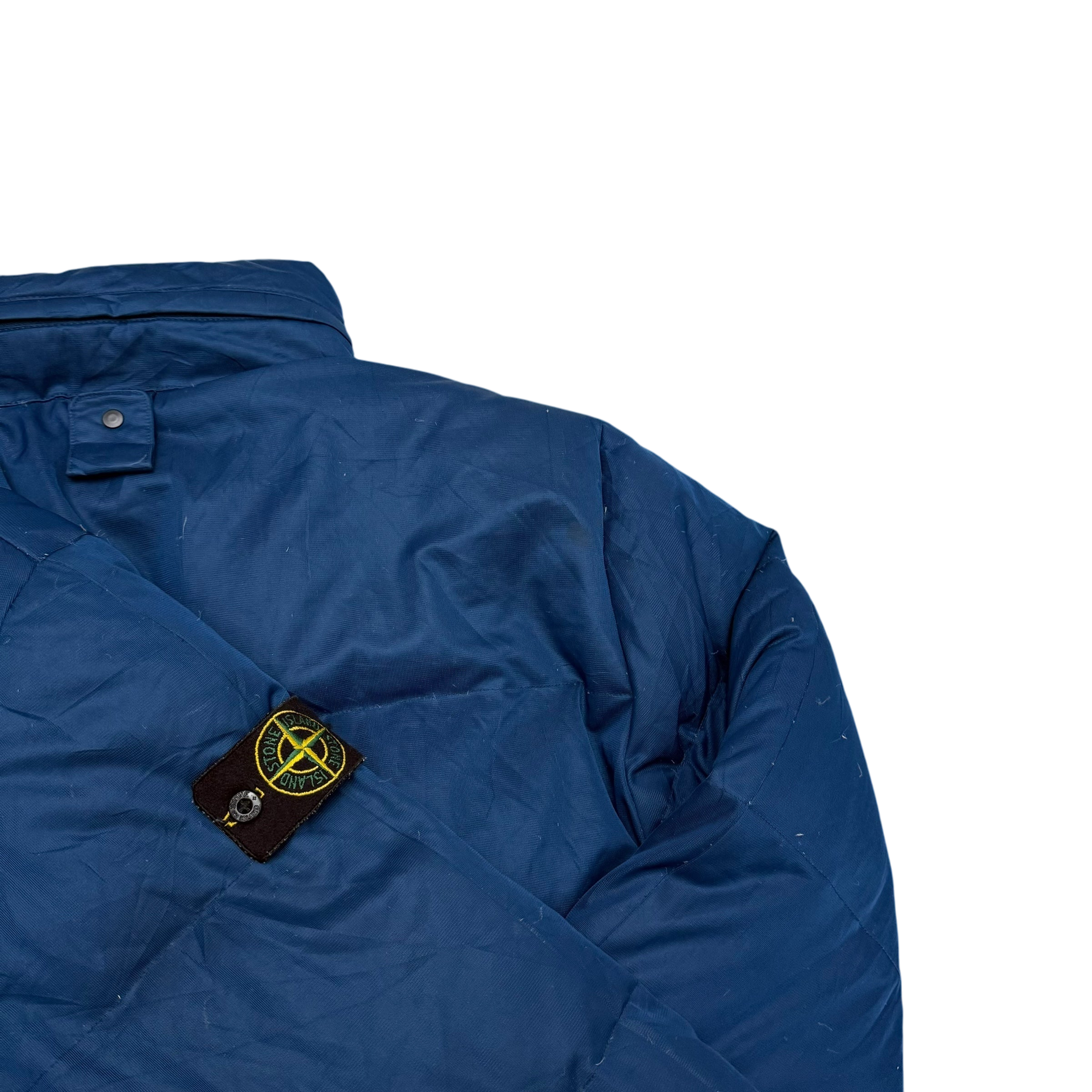 Stone Island AW 2009 Weatherproof Goose Down Jacket Blue (Size XXL)