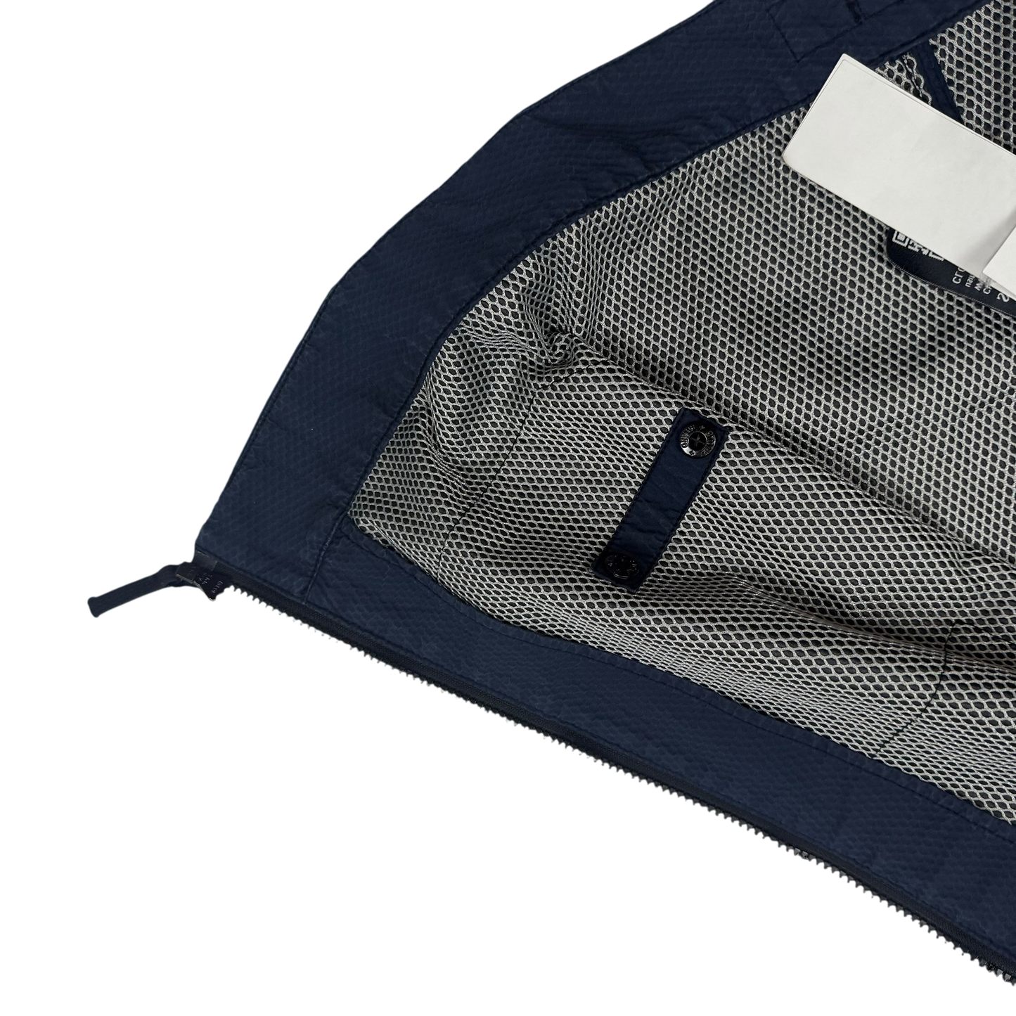 Stone Island SS 2014 Indigo 3D Cotton Tela Jacket Navy (Size XXL)