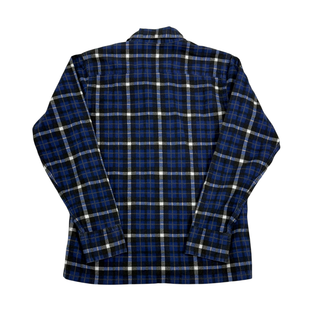 South2 West8 Flannel 6-Pocket Shirt Blue (Size S)