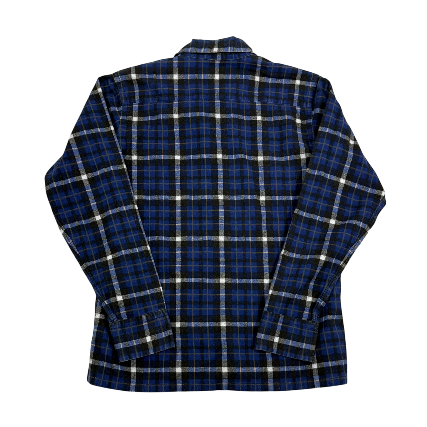 South2 West8 Flannel 6-Pocket Shirt Blue (Size S)