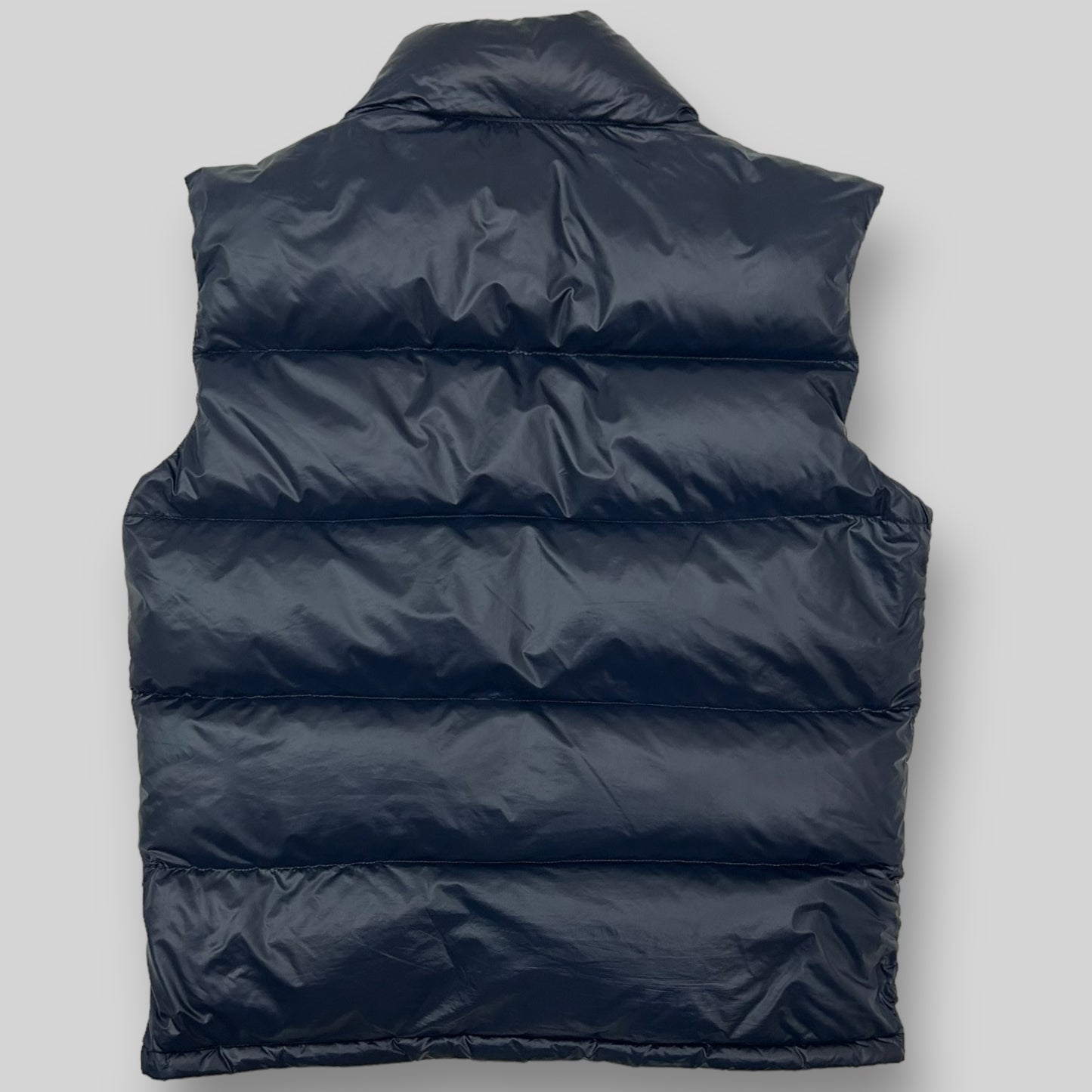 Prada Logo Appliqué Down Gilet Vest Navy (Size M)