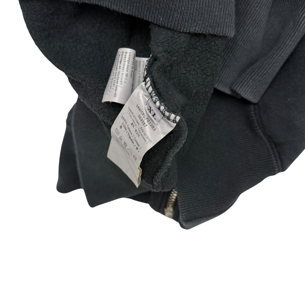 C.P. Company AW14 Cotton Lens Viewer Zip-Up Sweatshirt Navy (Fits L)