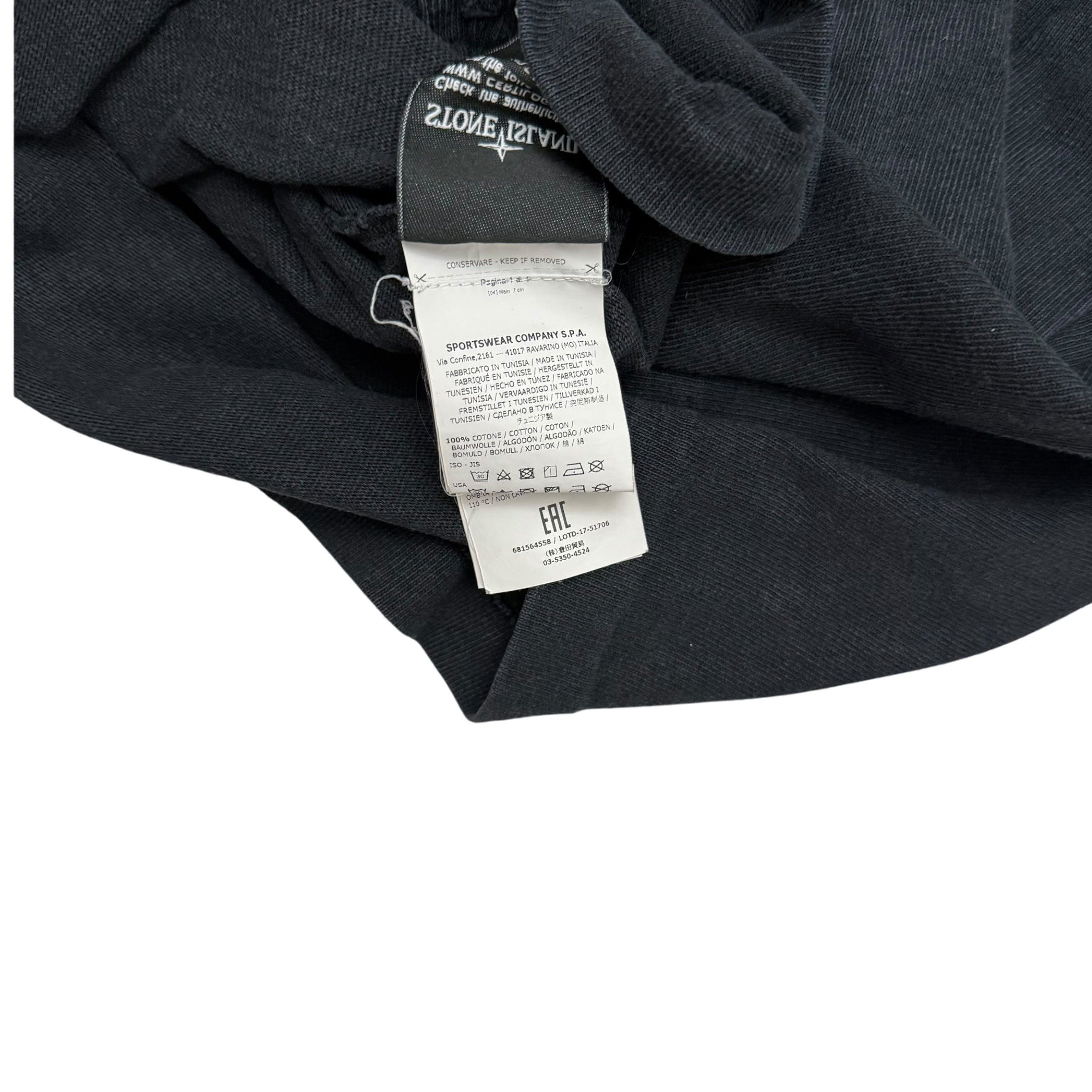 Stone Island Crewneck Sweatshirt Black (Fits M-L)