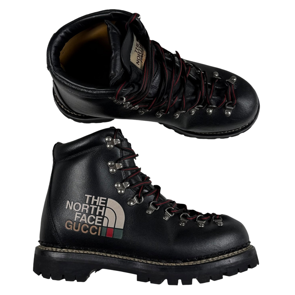 Gucci x The North Face Leather Hiking Boots Black(fits US10.5-11)