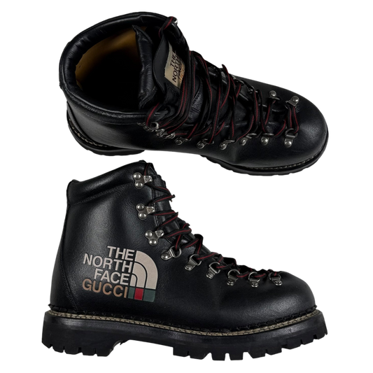Gucci x The North Face Leather Hiking Boots Black(fits US10.5-11)