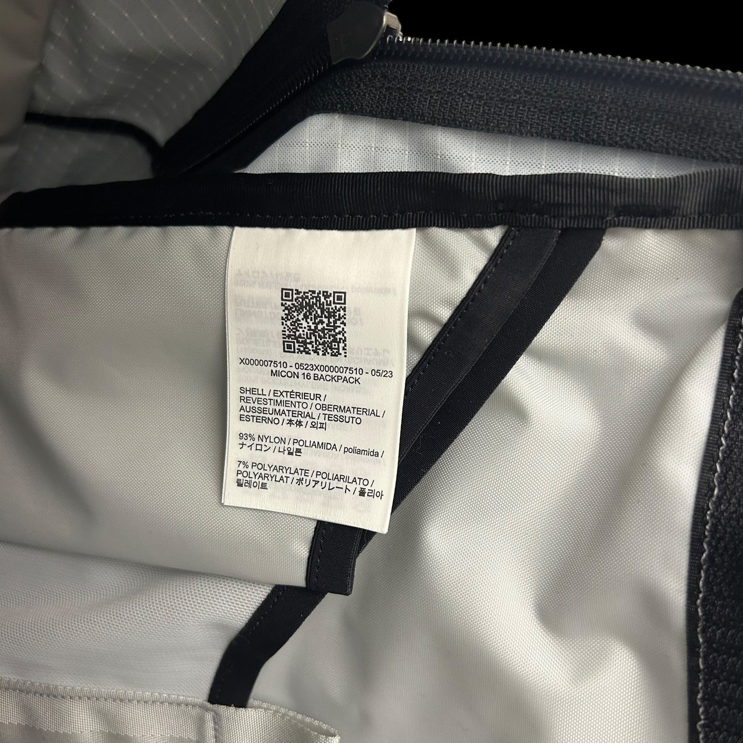 Arc’teryx Micon 16 backpack