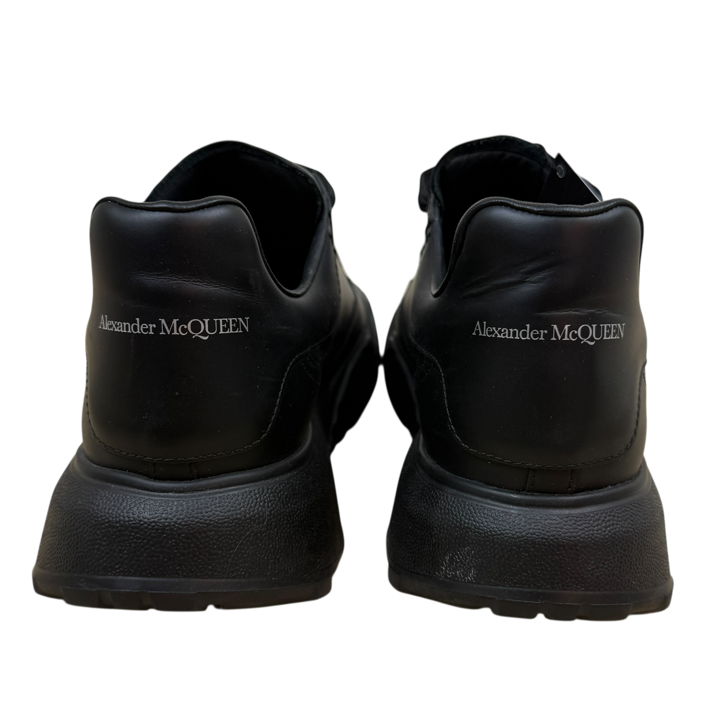Alexander McQueen Court Leather Sneakers Black (US9/EU42)
