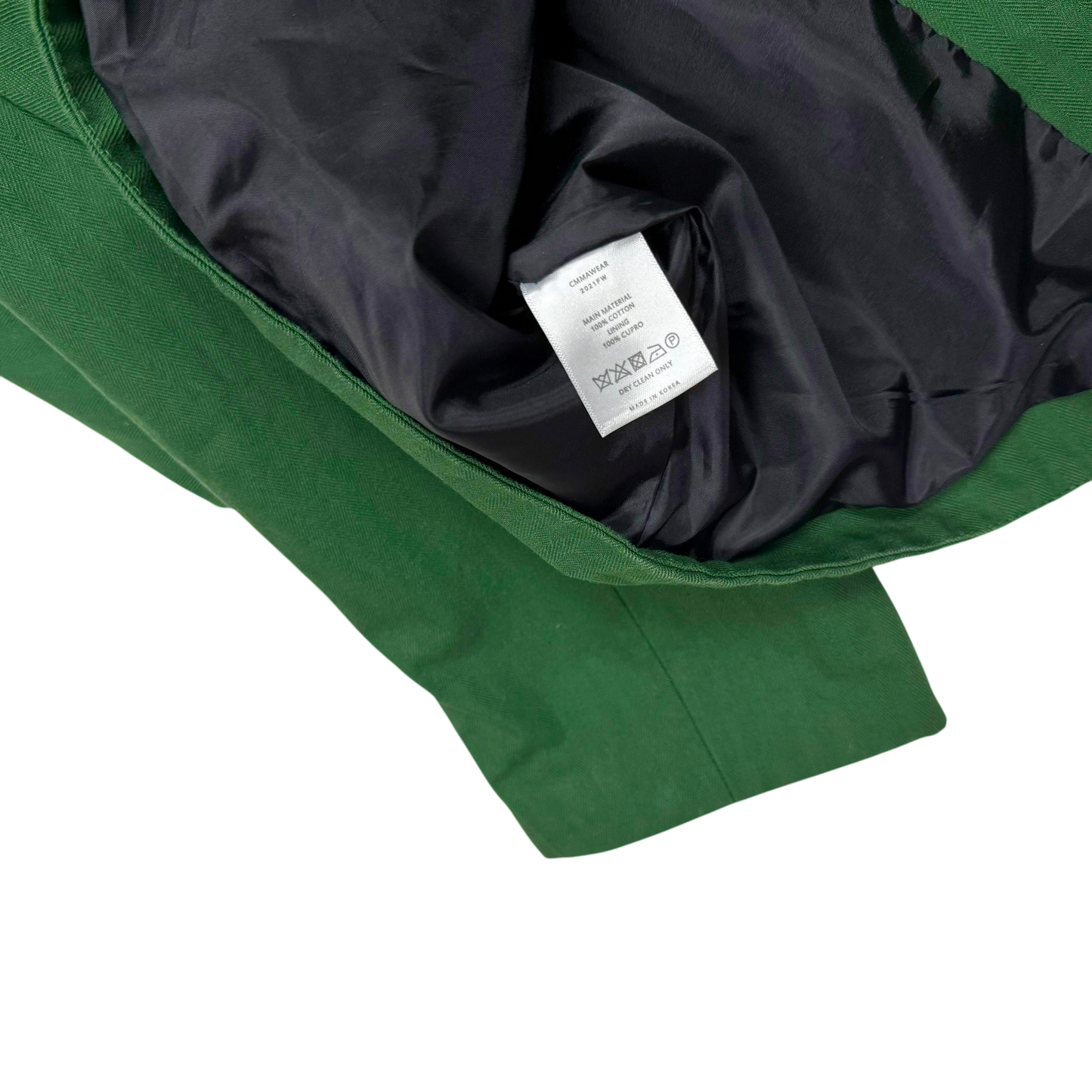 CMMAWEAR FW21 Crescent Jacket Green (Fits M–L)