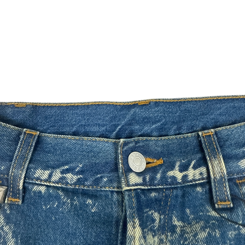 Gucci Studded Bleached Slim Fit Jeans (Size 31)