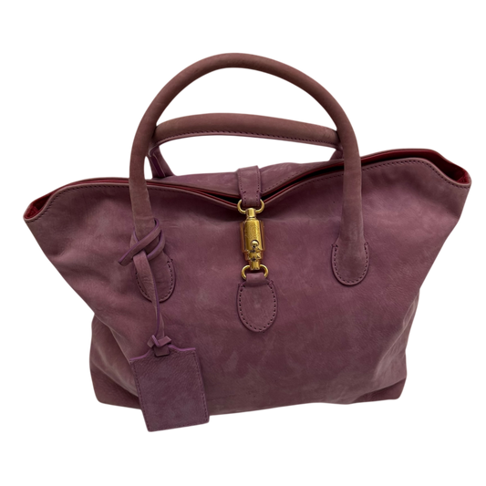 Roberto Cavalli 00s Suede Bag Pink