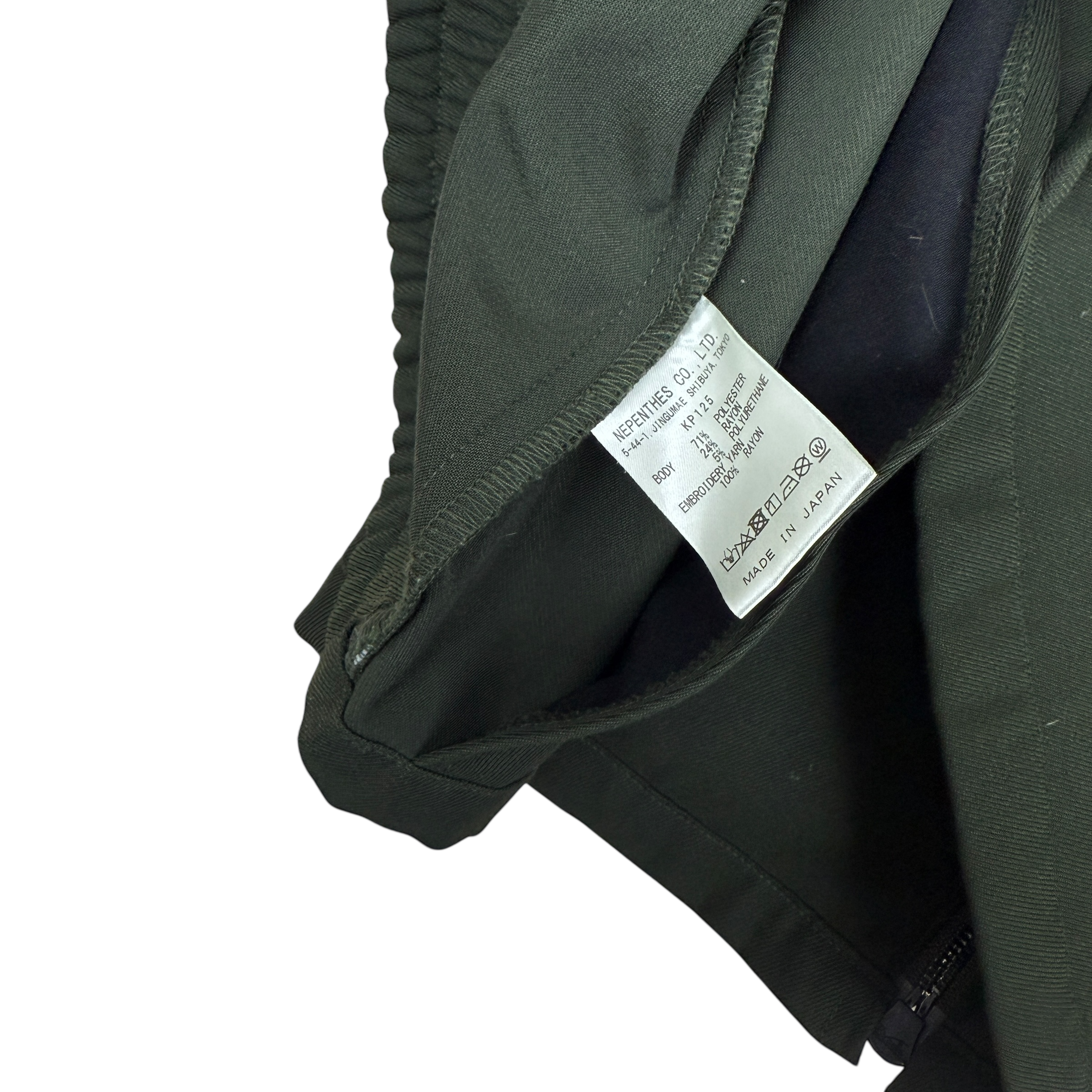 Needles FW24 Cavalry Twill Sports Jacket Army Green (Size L)