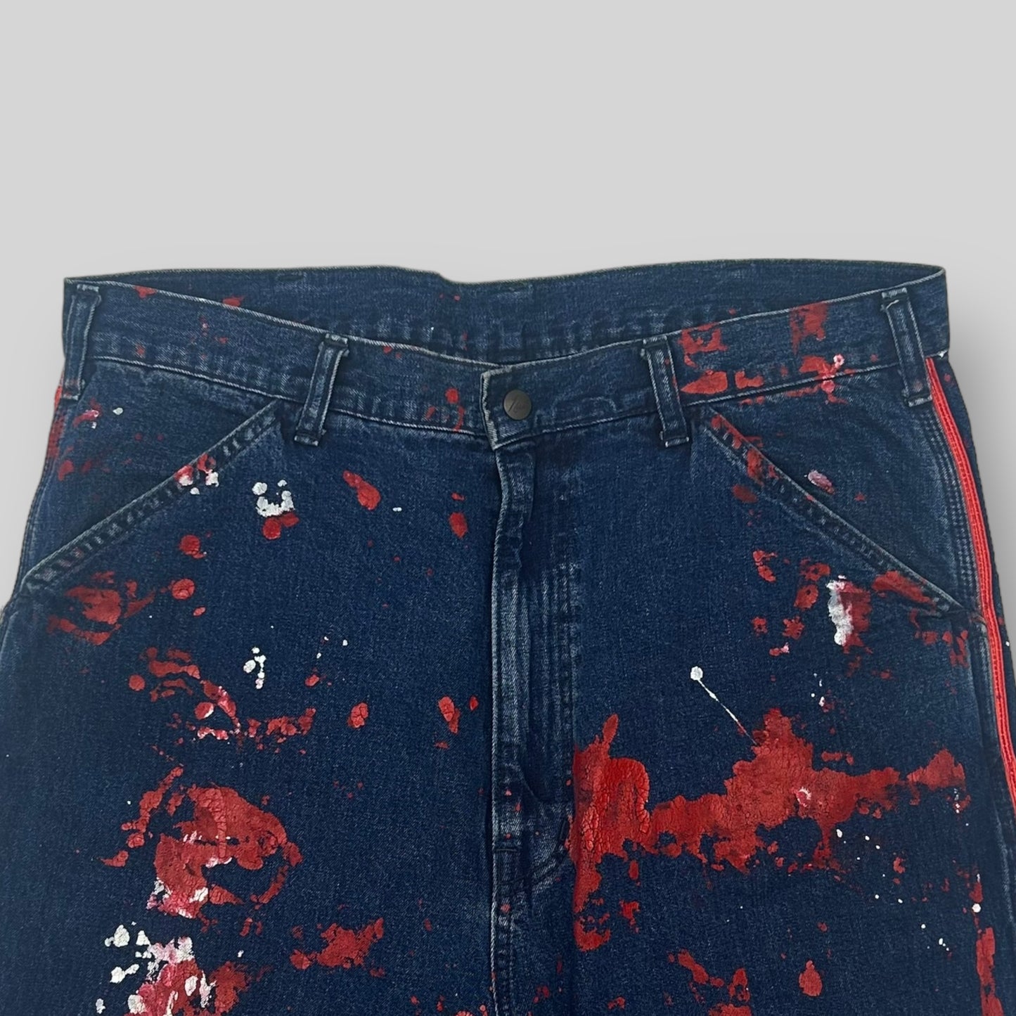 Needles Sideline Paint Splatter Carpenter Pants (Size L)