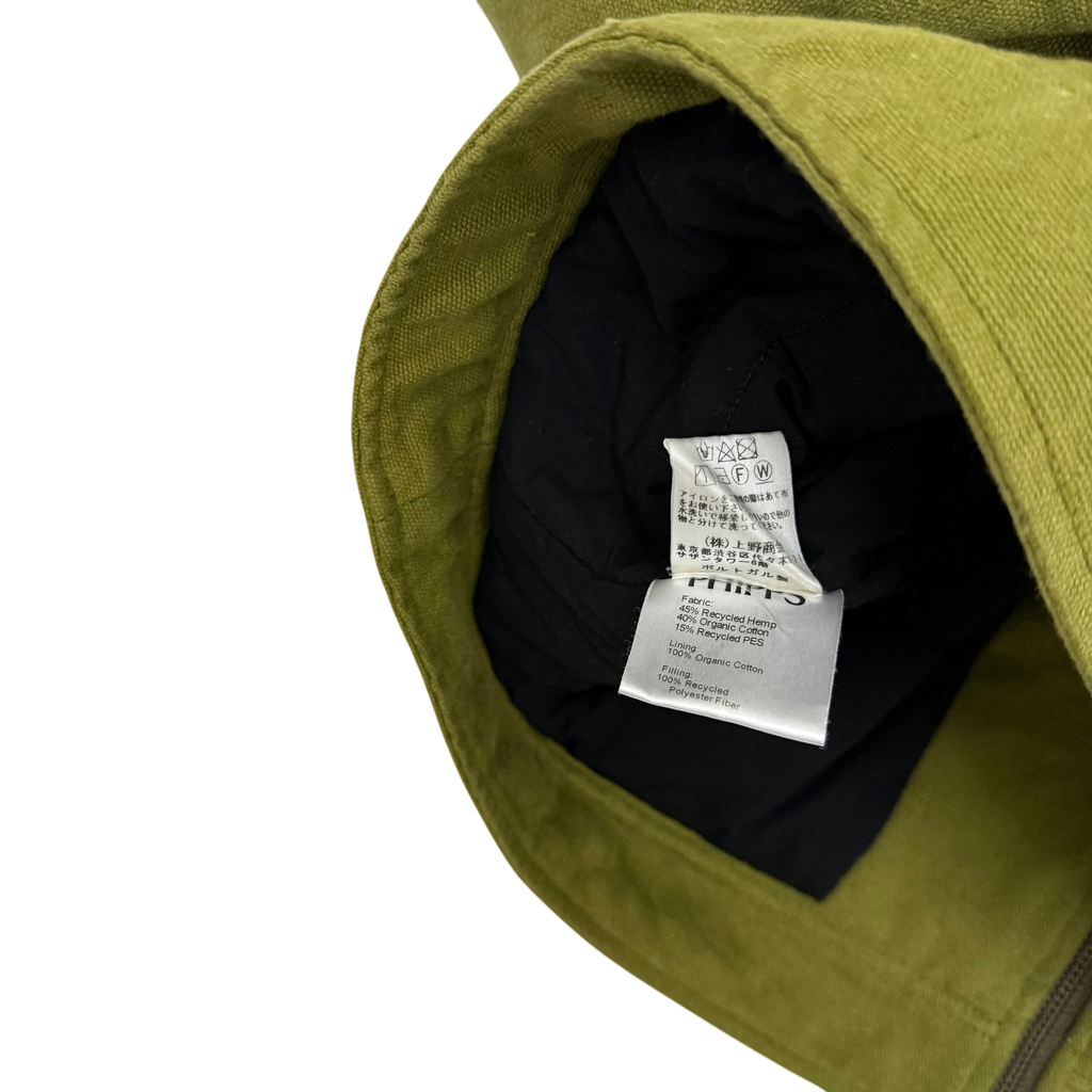 Phipps FW18 Hemp Blend Workwear Jacket Green / Brown (Fits M-L)