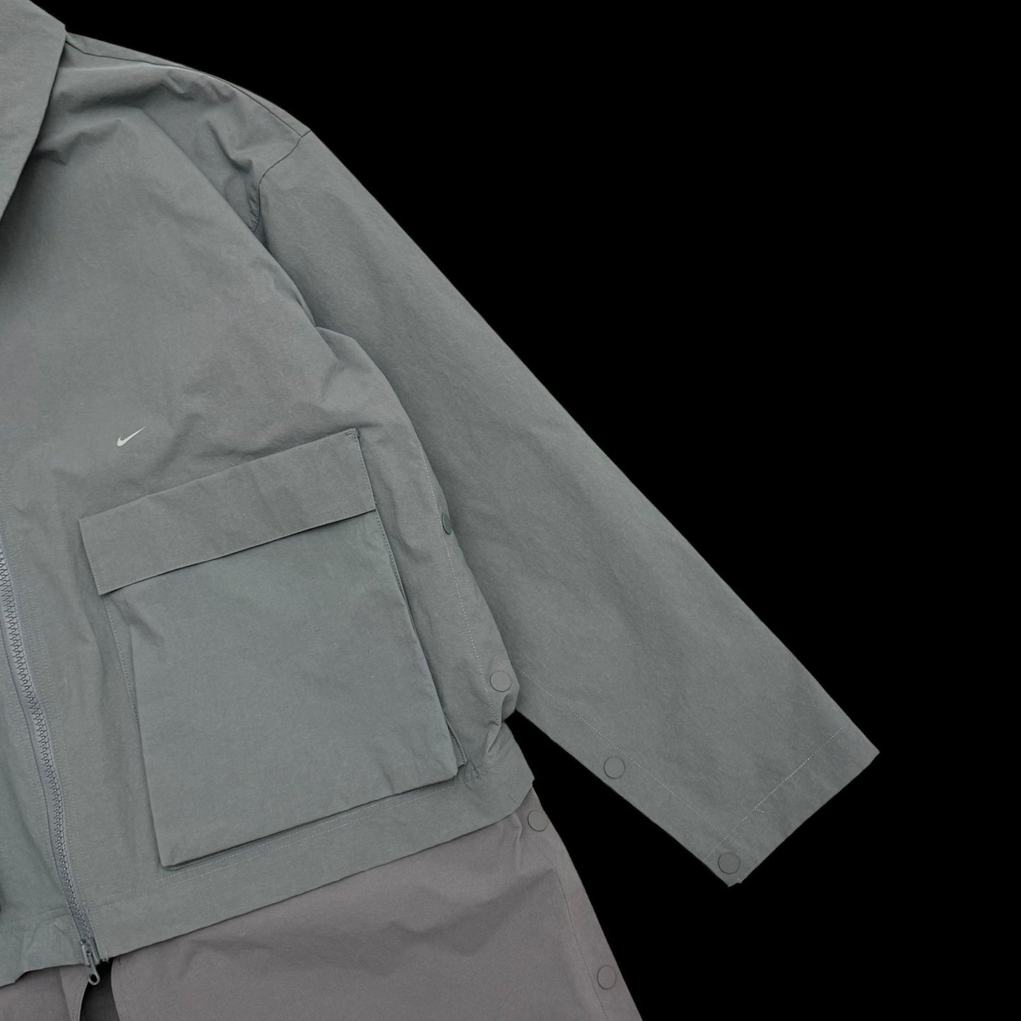 Nike Samuel Ross x A-COLD-WALL* (ACW) Dual Component Overcoat Grey (Fits L-XL)