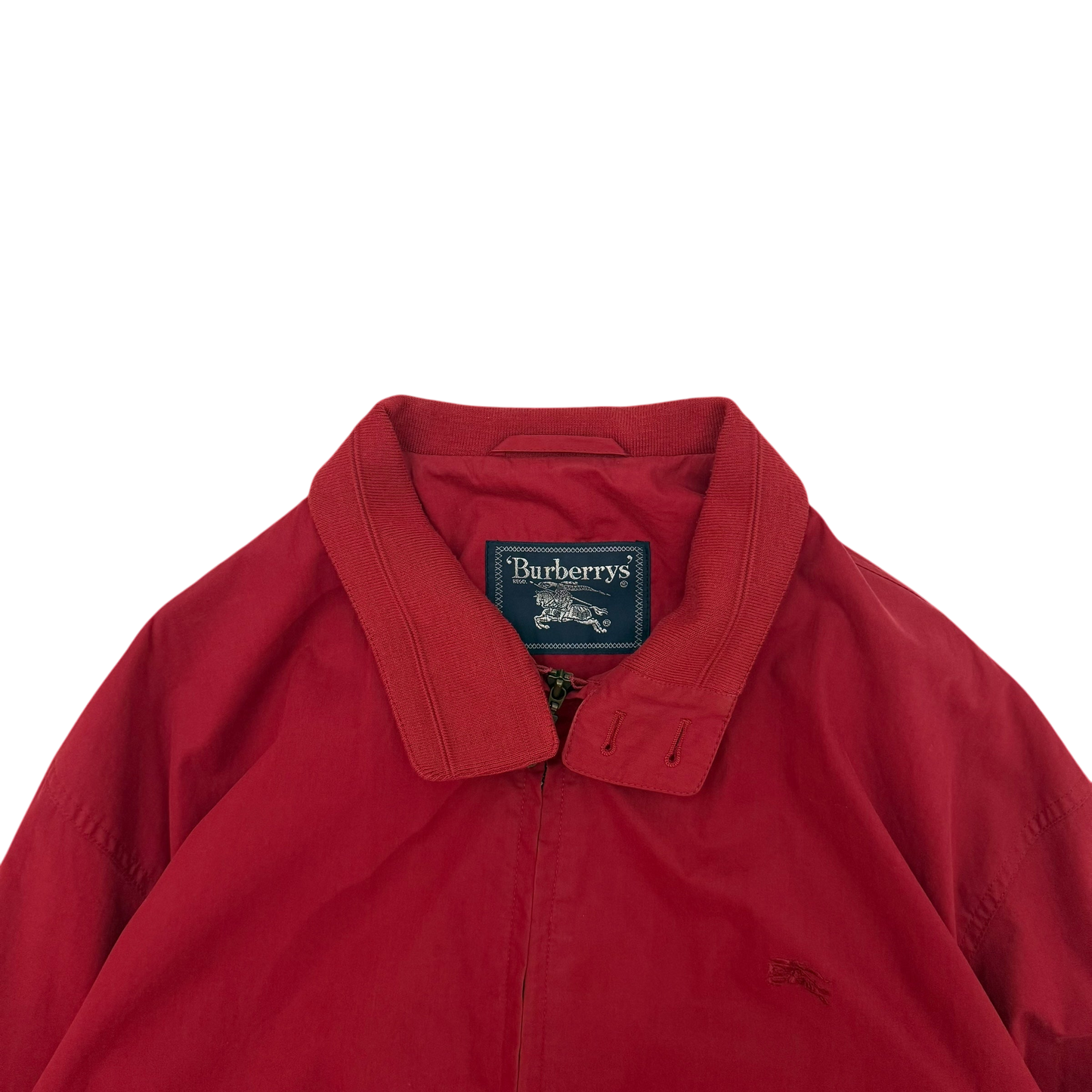 Burberry 90s Harrington Jacket Red (Fits L)