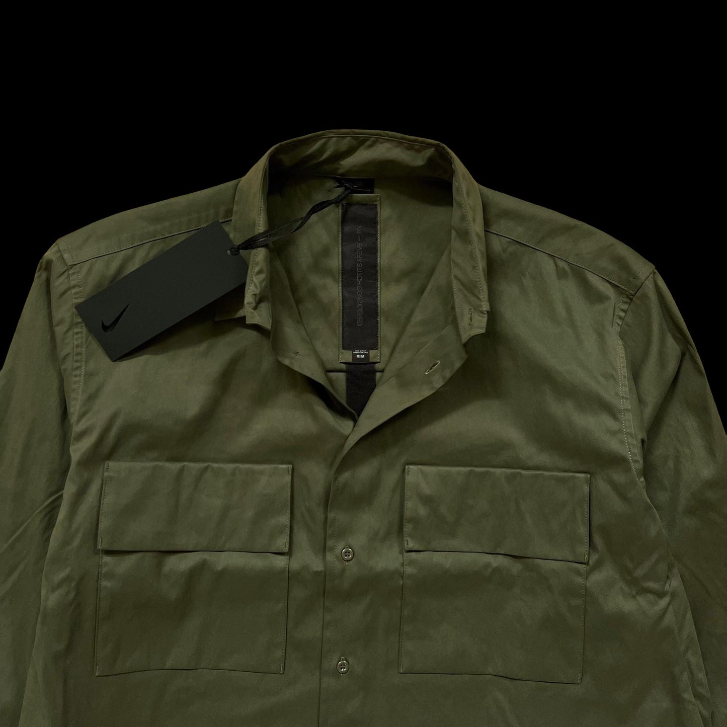 Nike ESC Khaki Green Woven Shirt