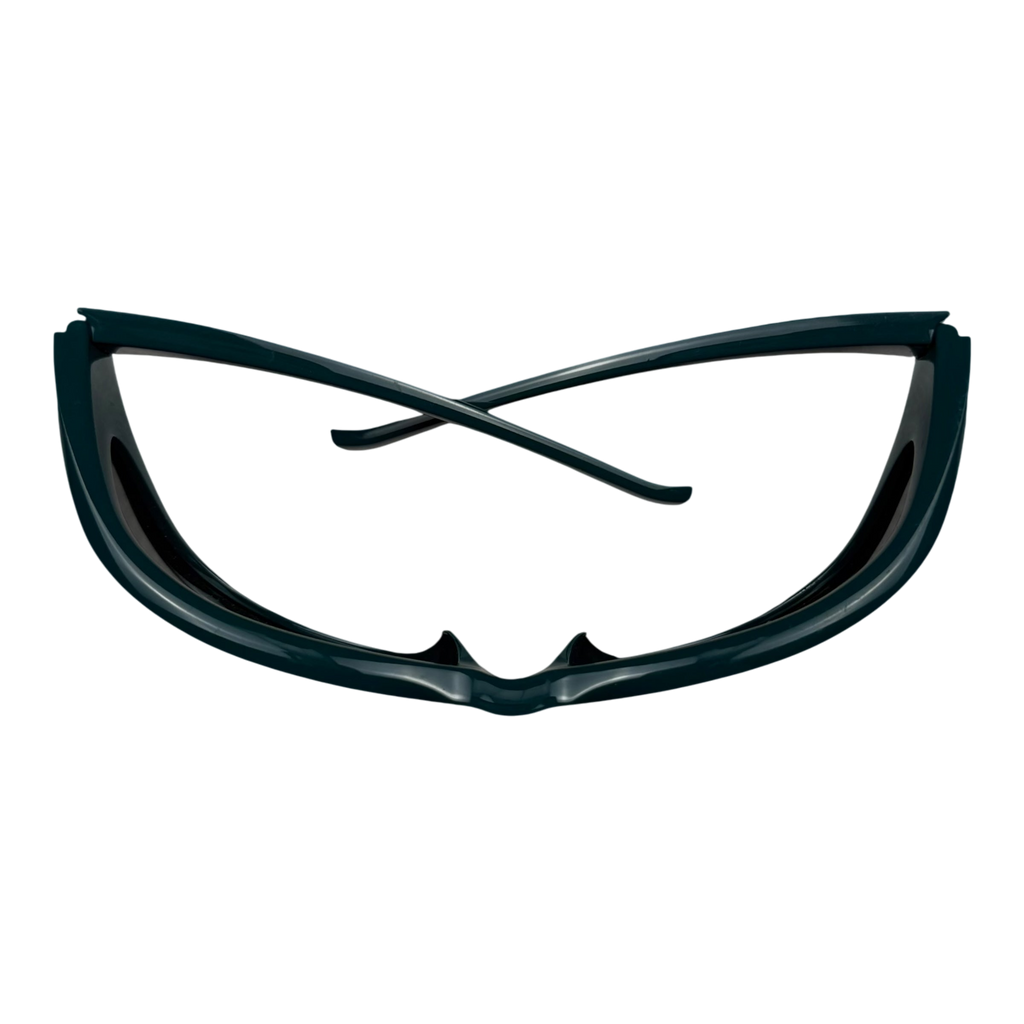 Balenciaga Extreme Oval Sunglasses Green