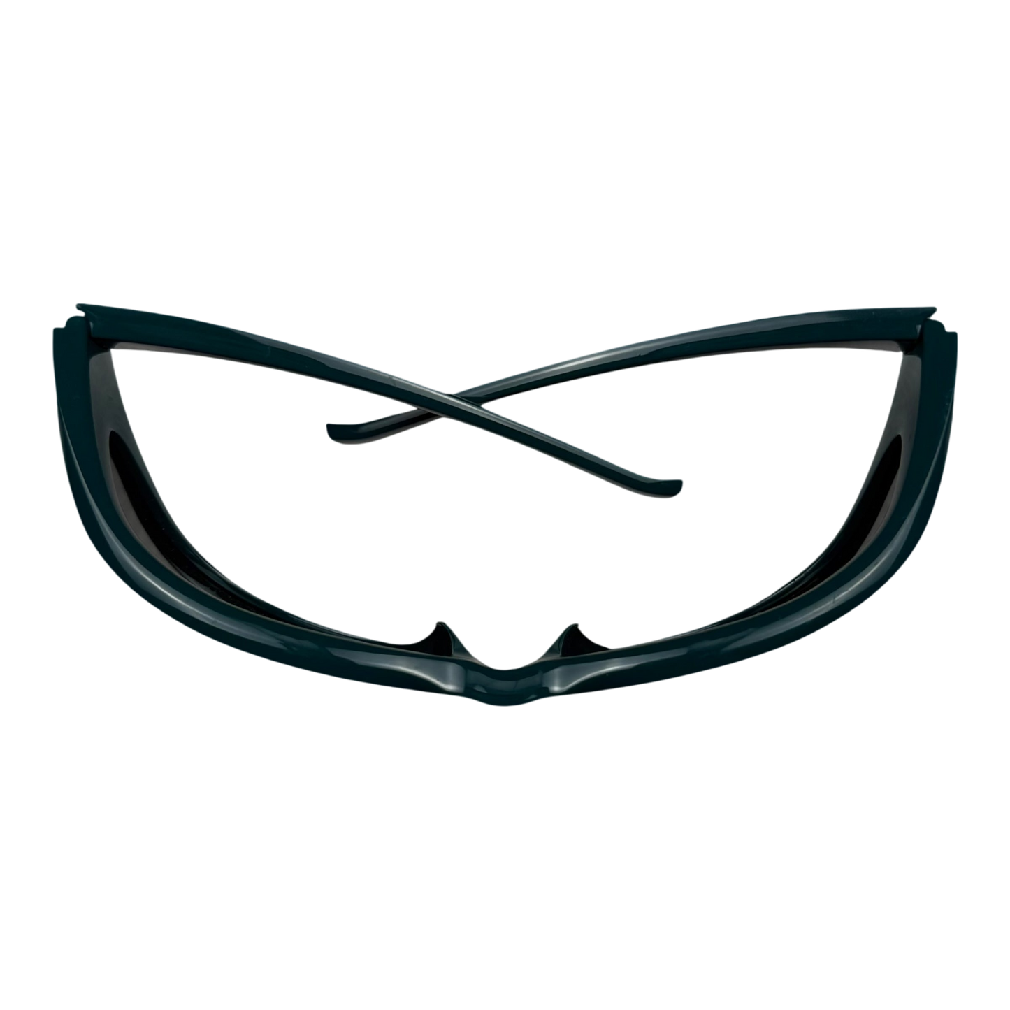 Balenciaga Extreme Oval Sunglasses Green