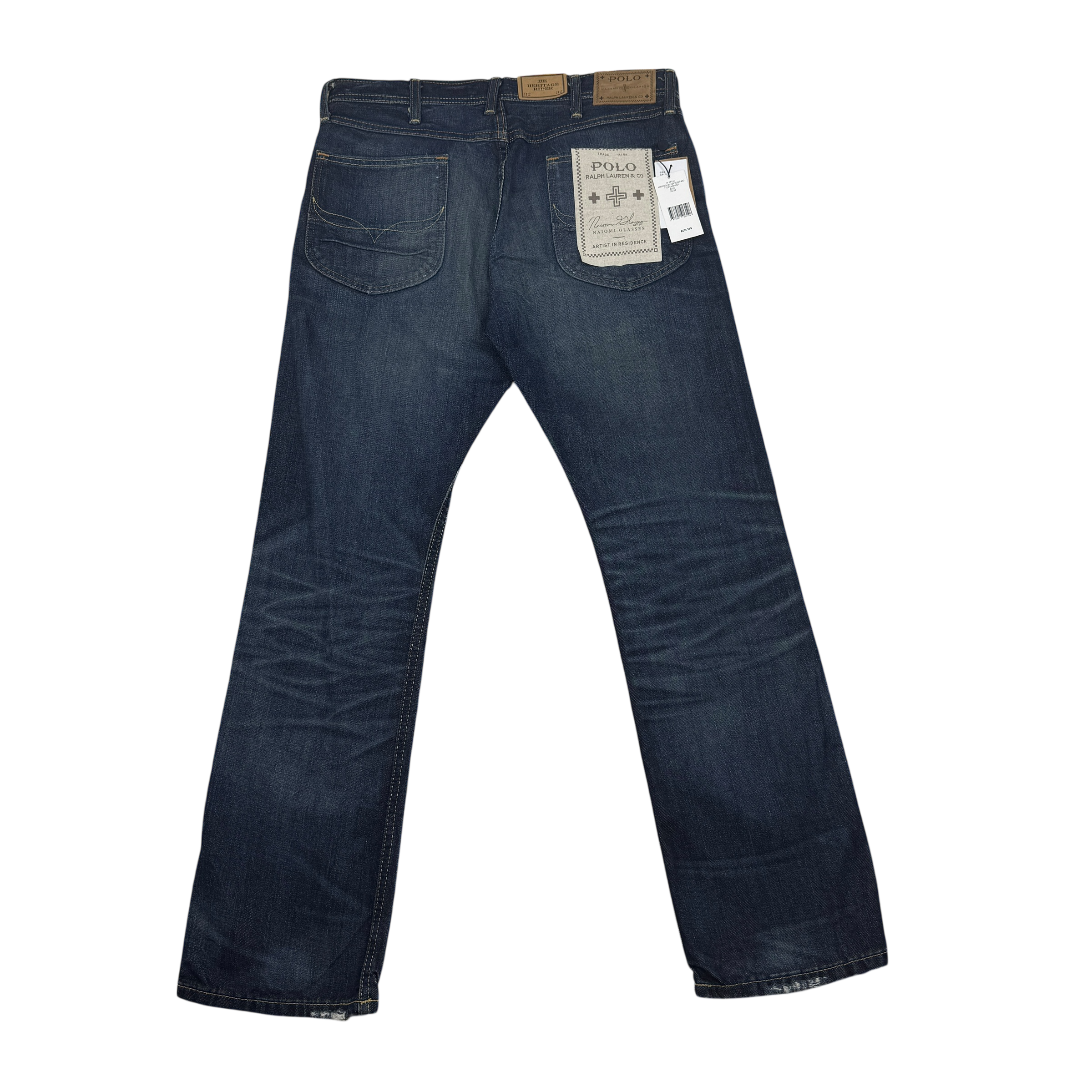 Polo Ralph Lauren x Naiomi Glasses Heritage Rider Jeans (Size 32 & 33)