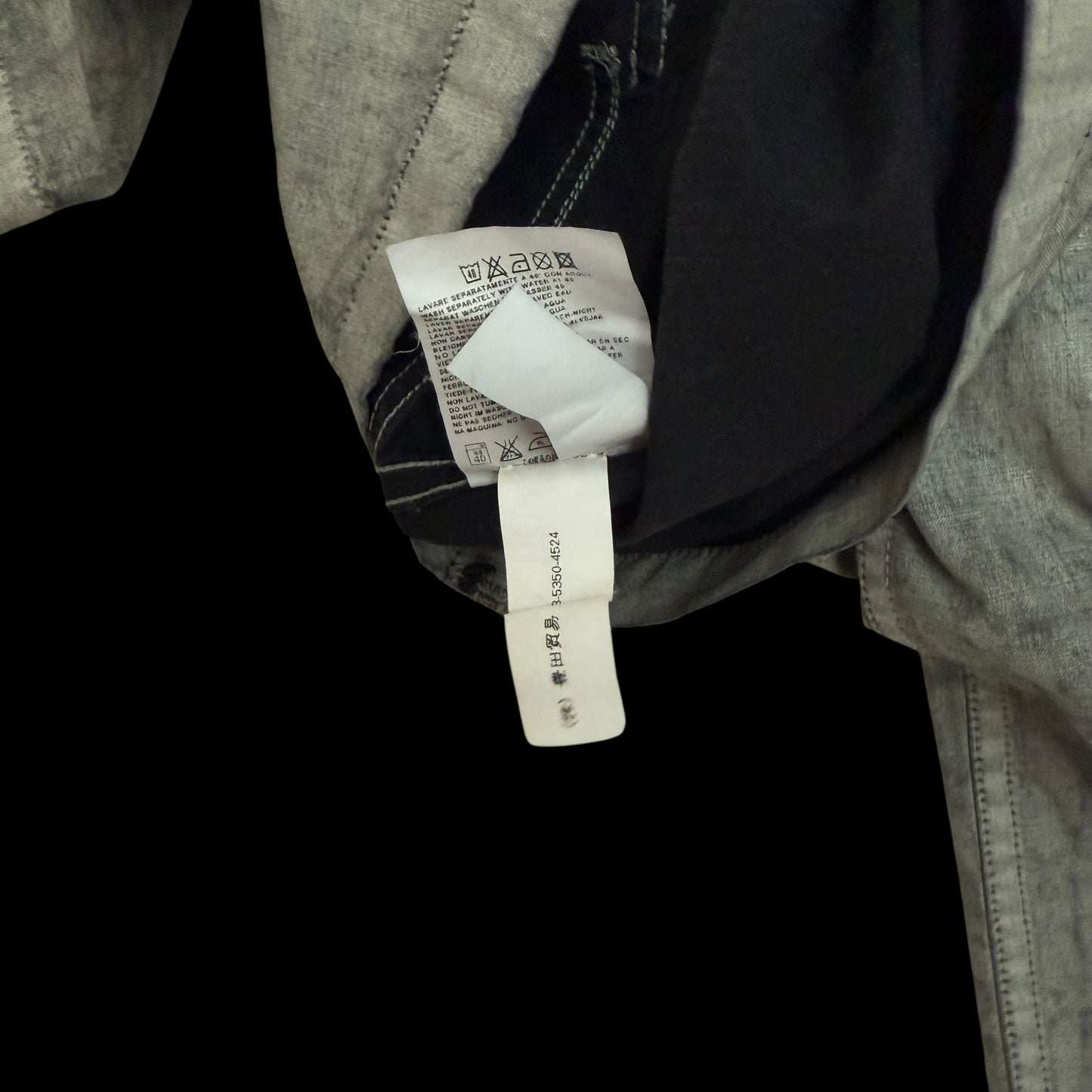 C.P. Company SS03 Spalmatura (Coated) Pigmented Field Jacket Grey (fits XL)