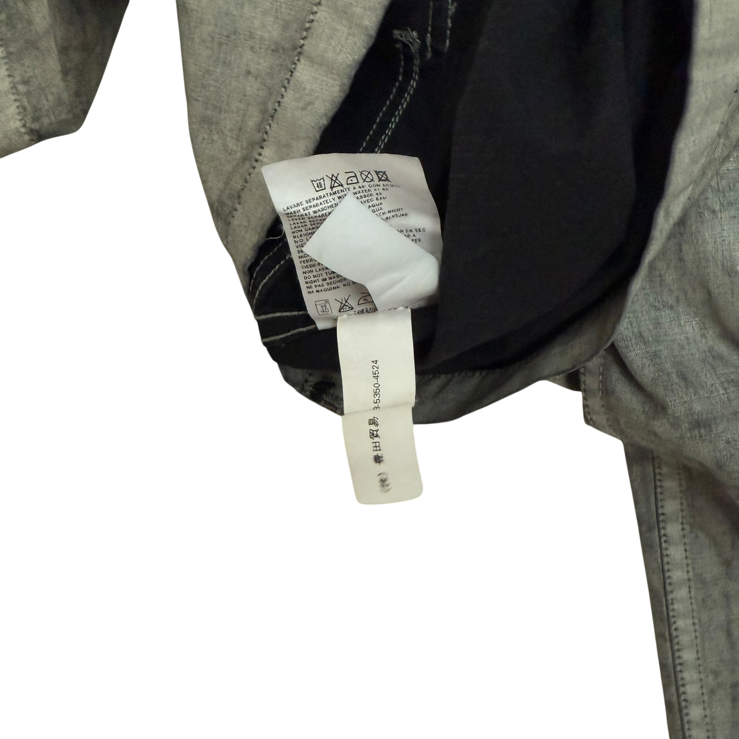 C.P. Company SS03 Spalmatura (Coated) Pigmented Field Jacket Grey (fits XL)