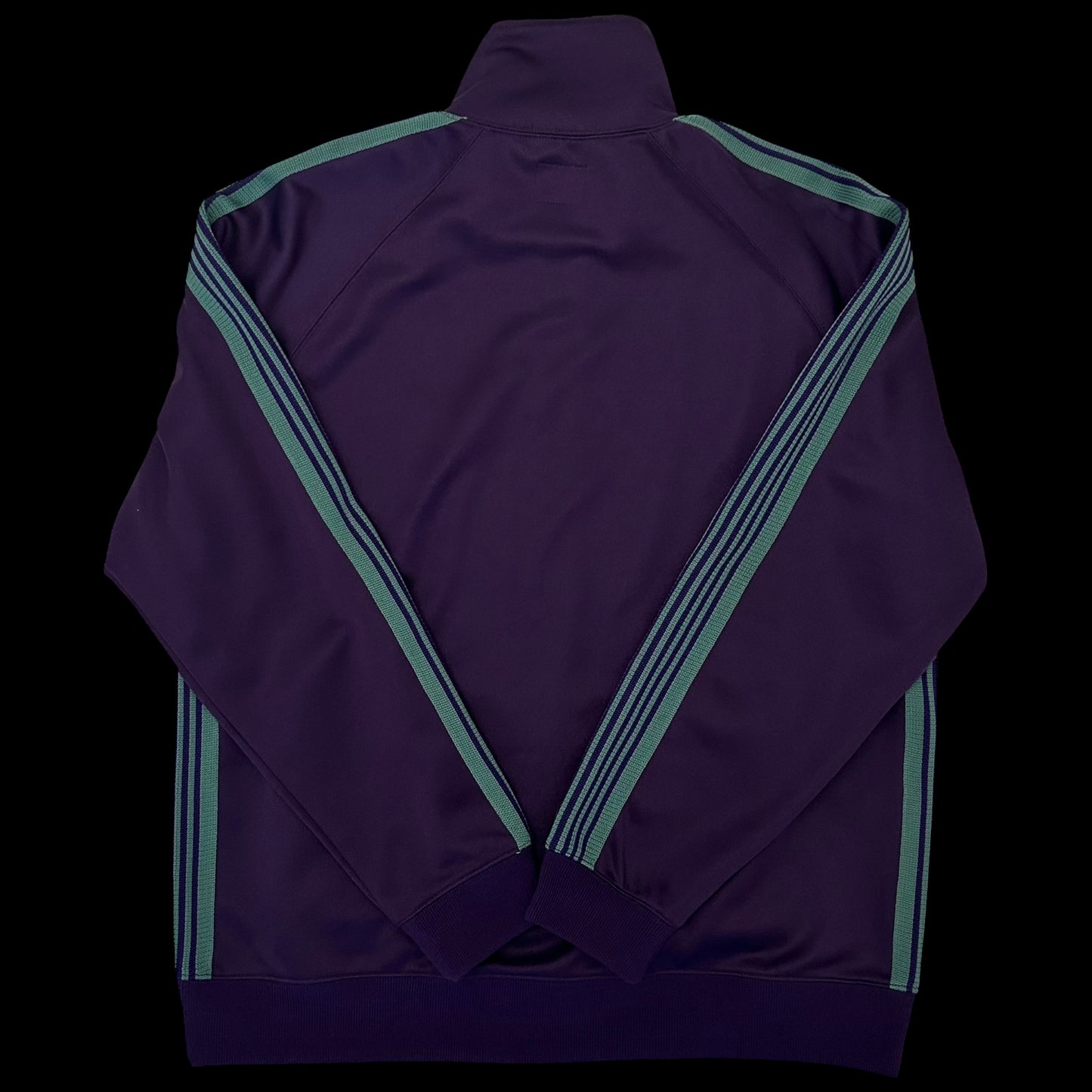 Needles Poly Smooth Track Jacket Purple/Turquoise (Size XL)