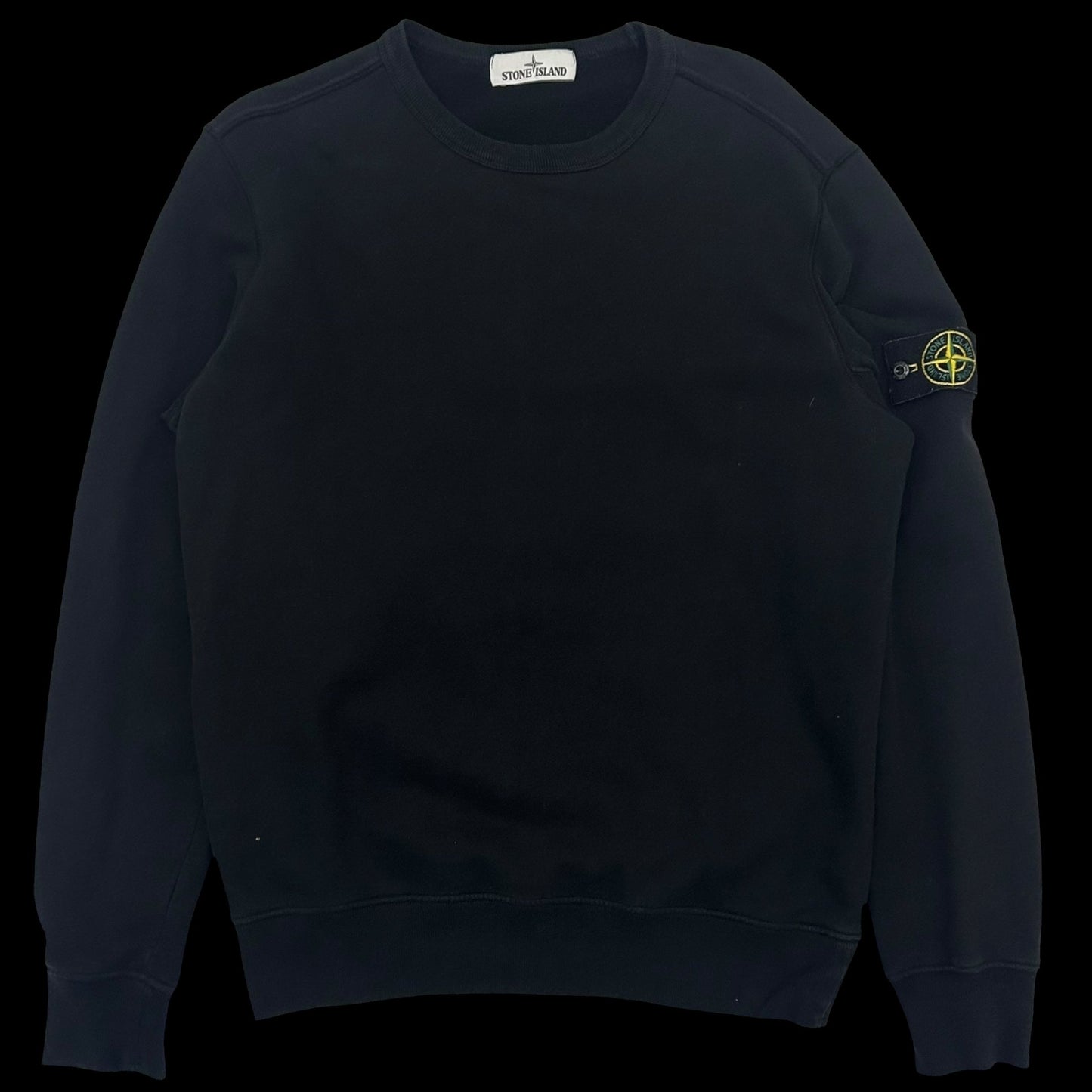 Stone Island Crewneck Sweater Black (Fits S/M)