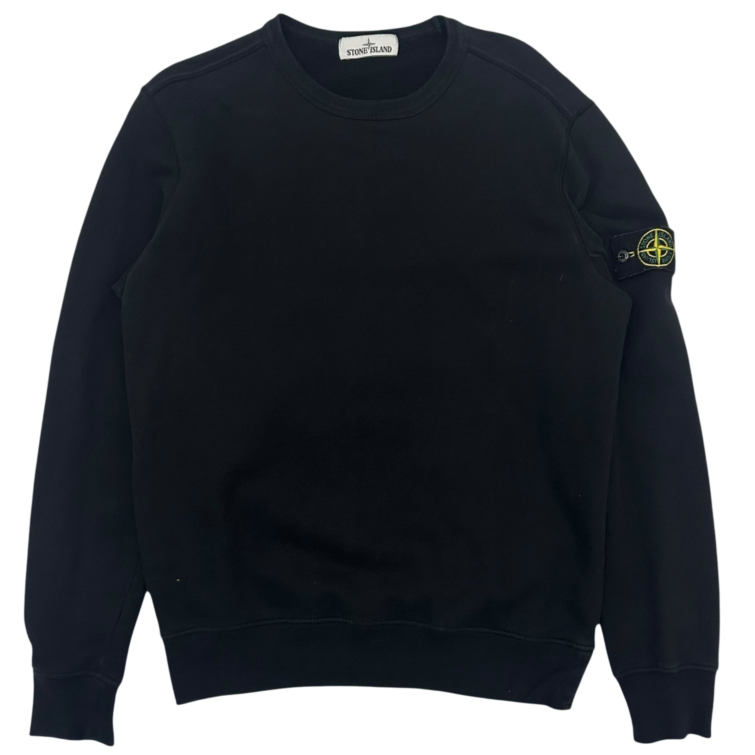 Stone Island Crewneck Sweater Black (Fits S/M)