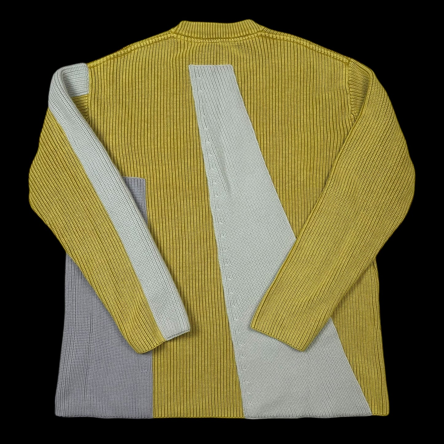 A-Cold-Wall* FW21 Runway Frame Knit Sweatshirt Sulphur Yellow (fits up to L)