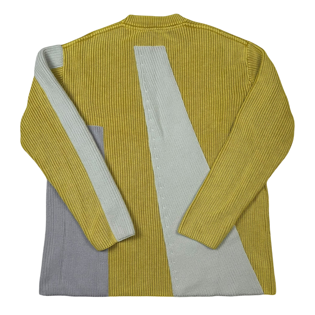 A-Cold-Wall* FW21 Runway Frame Knit Sweatshirt Sulphur Yellow (Size S)