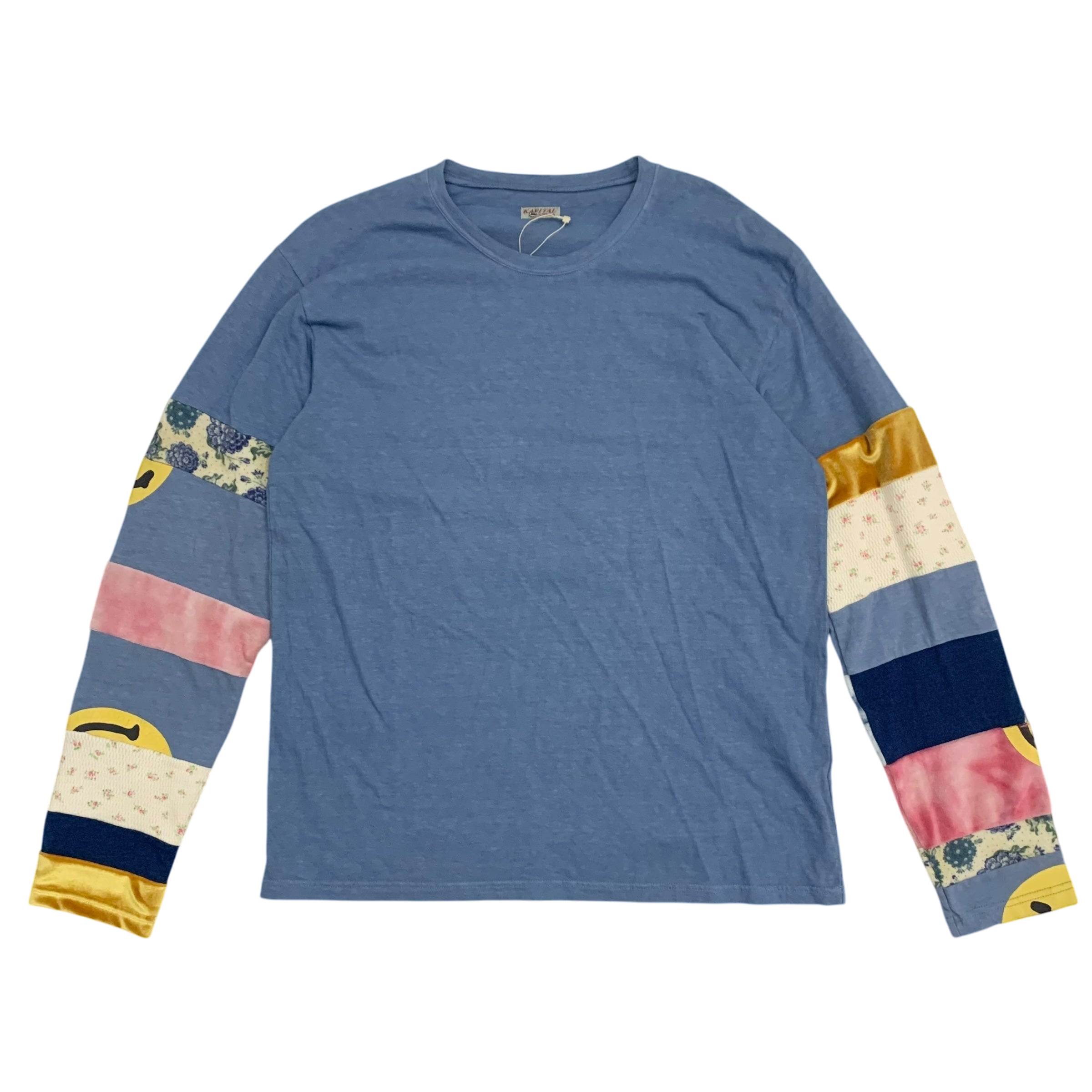Kapital Tianzhu Hippie Long-Sleeve Top Blue