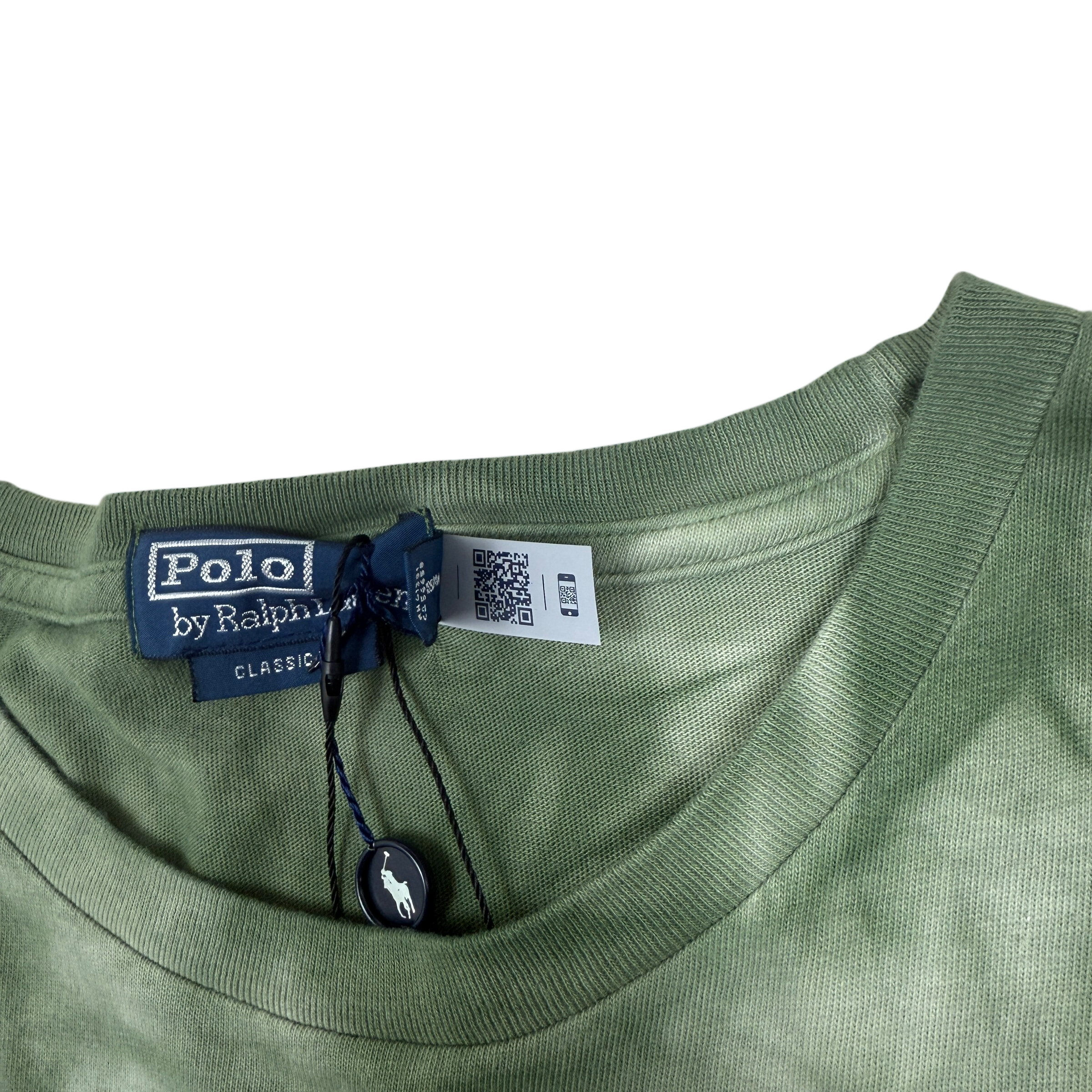 Polo Ralph Lauren Key West Marlin Club Tie-Dye T-Shirt Green (Size XL)
