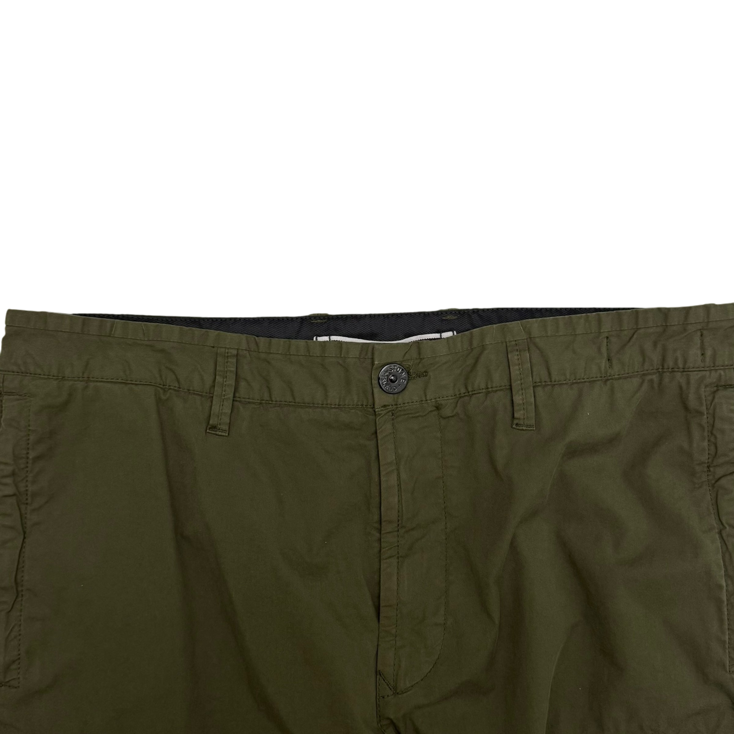 Stone Island Type RE-T Cargo Pants Army Green (Size 36”)