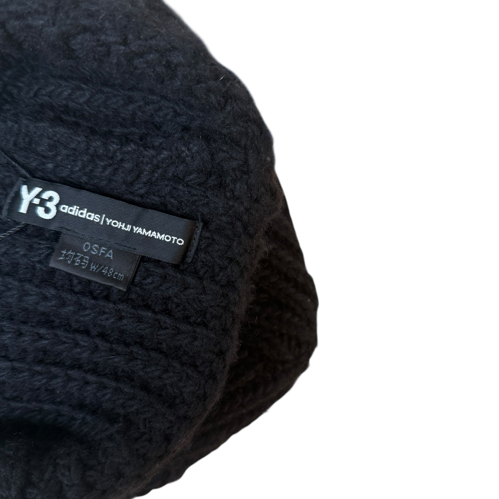 Y-3 ‘ Yohji’ Beanie Black