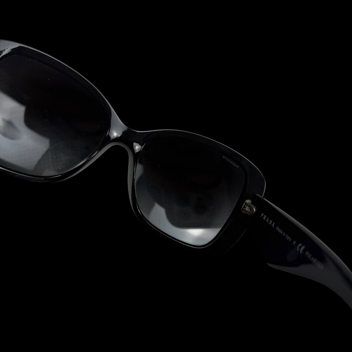 Prada Heritage Oversized Sunglasses Black
