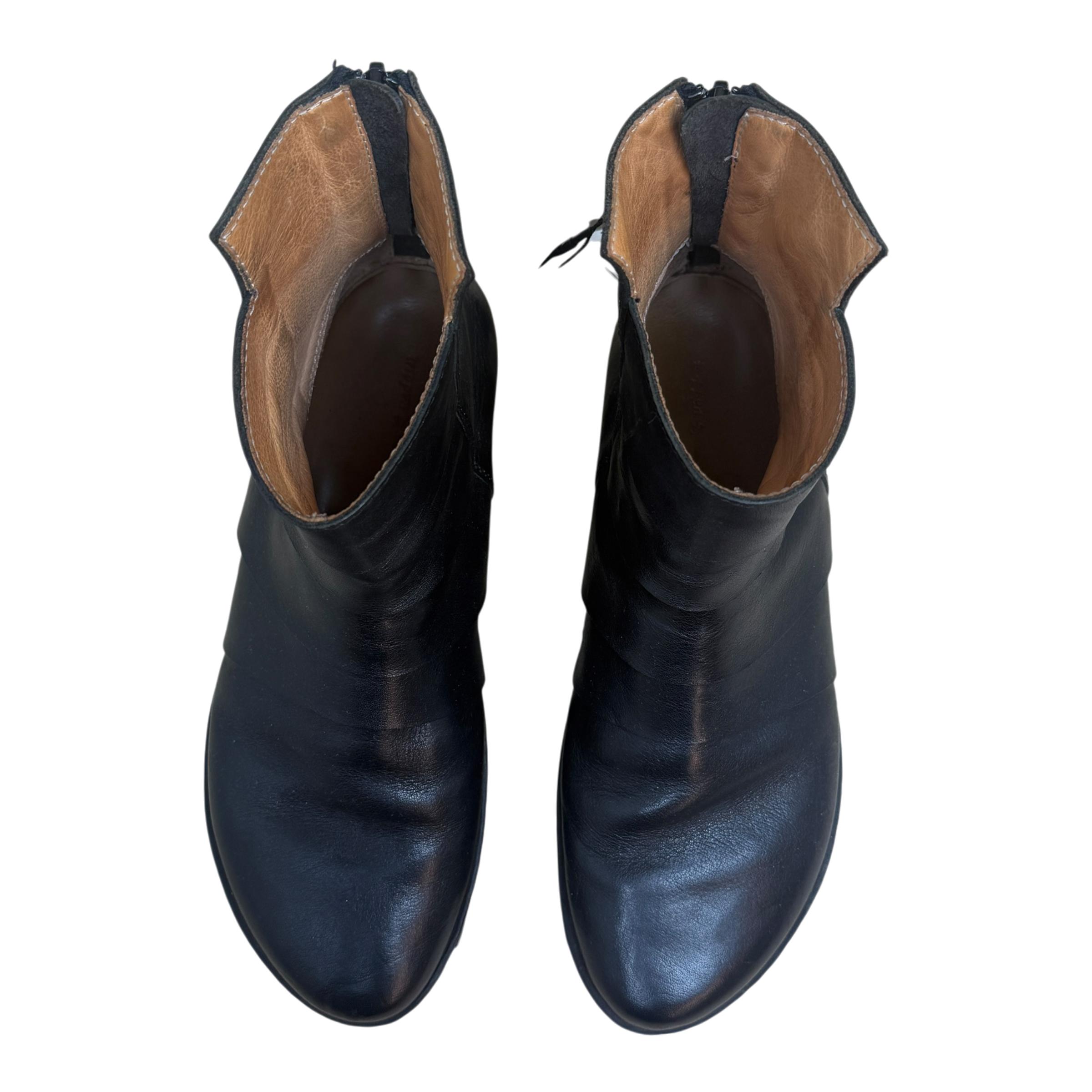Trippen Leather Baronet Boots Black (Size EU38)