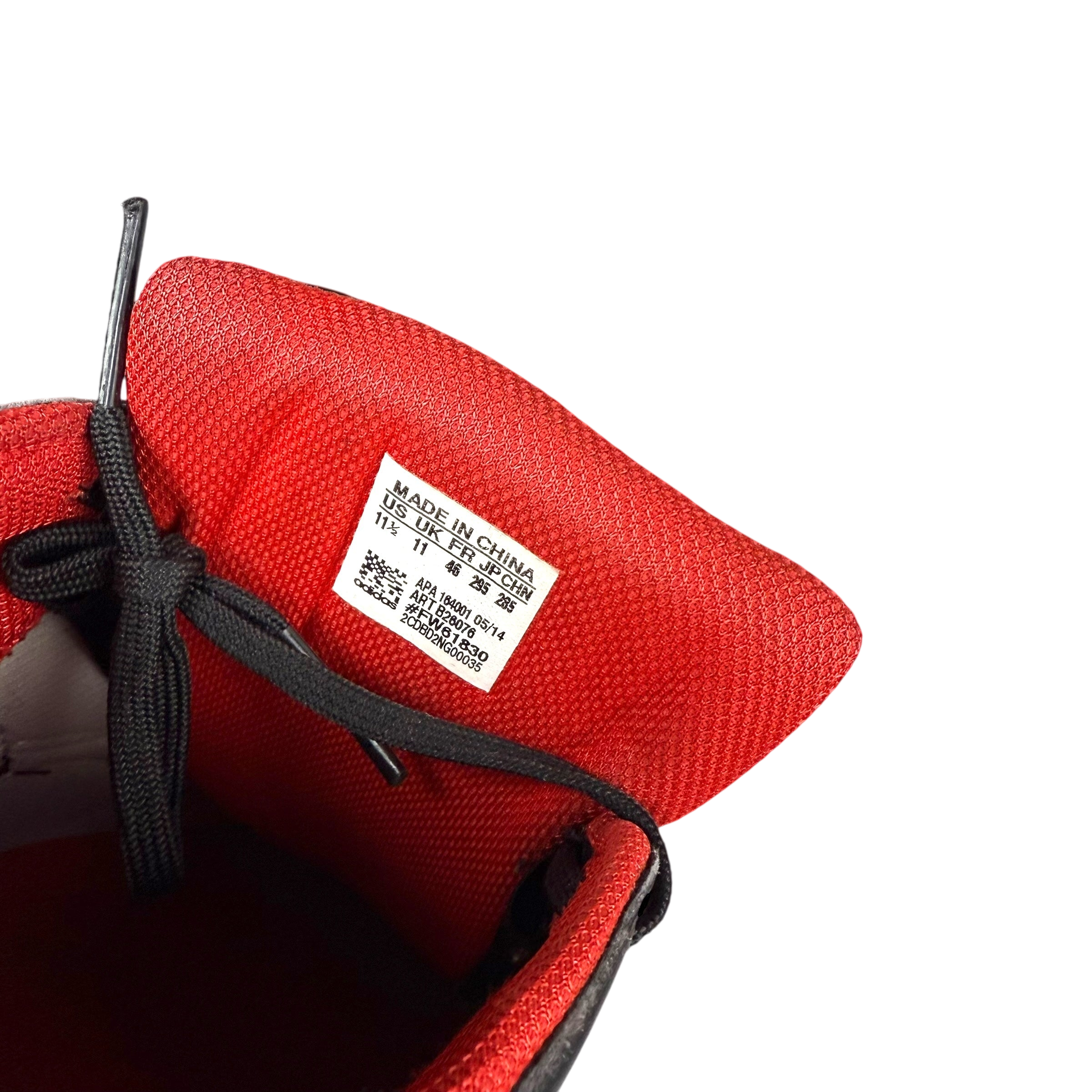 Adidas x Raf Simons SS14 Ozweego 2 Power Red (US11.5/UK11/EU46)