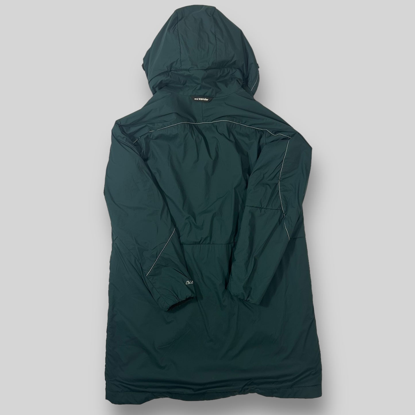 And Wander PrimaLoft Coat Green (Fits S/M)