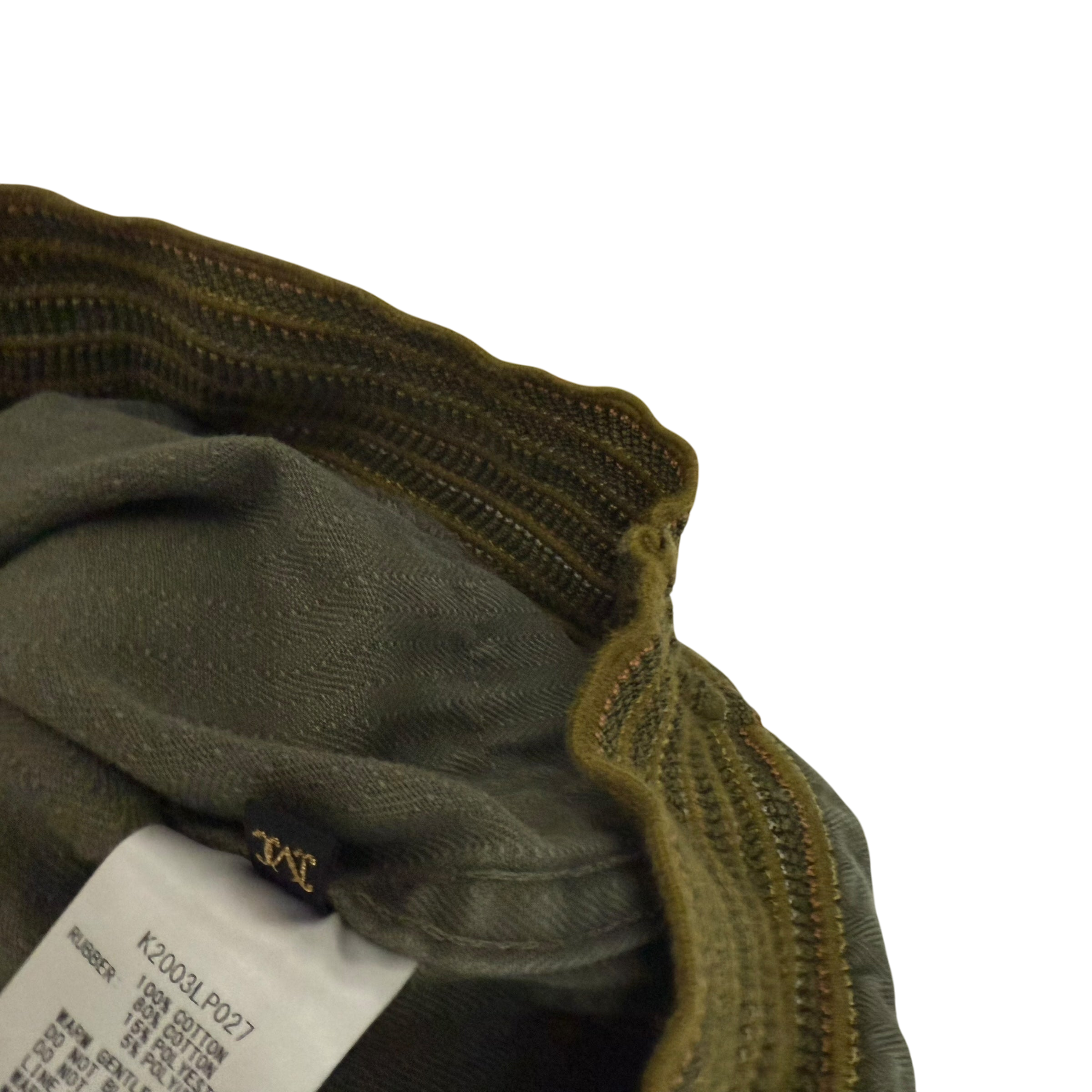 Kapital Cotton Herringbone Aviator Suit Cut Pants Khaki (size 2)