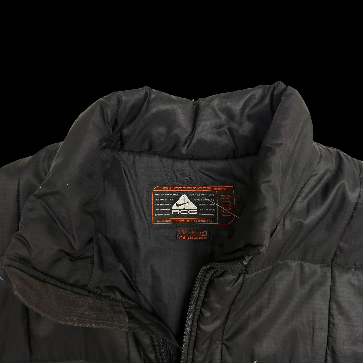 Nike ACG 00s Down Vest Black (Size XL)