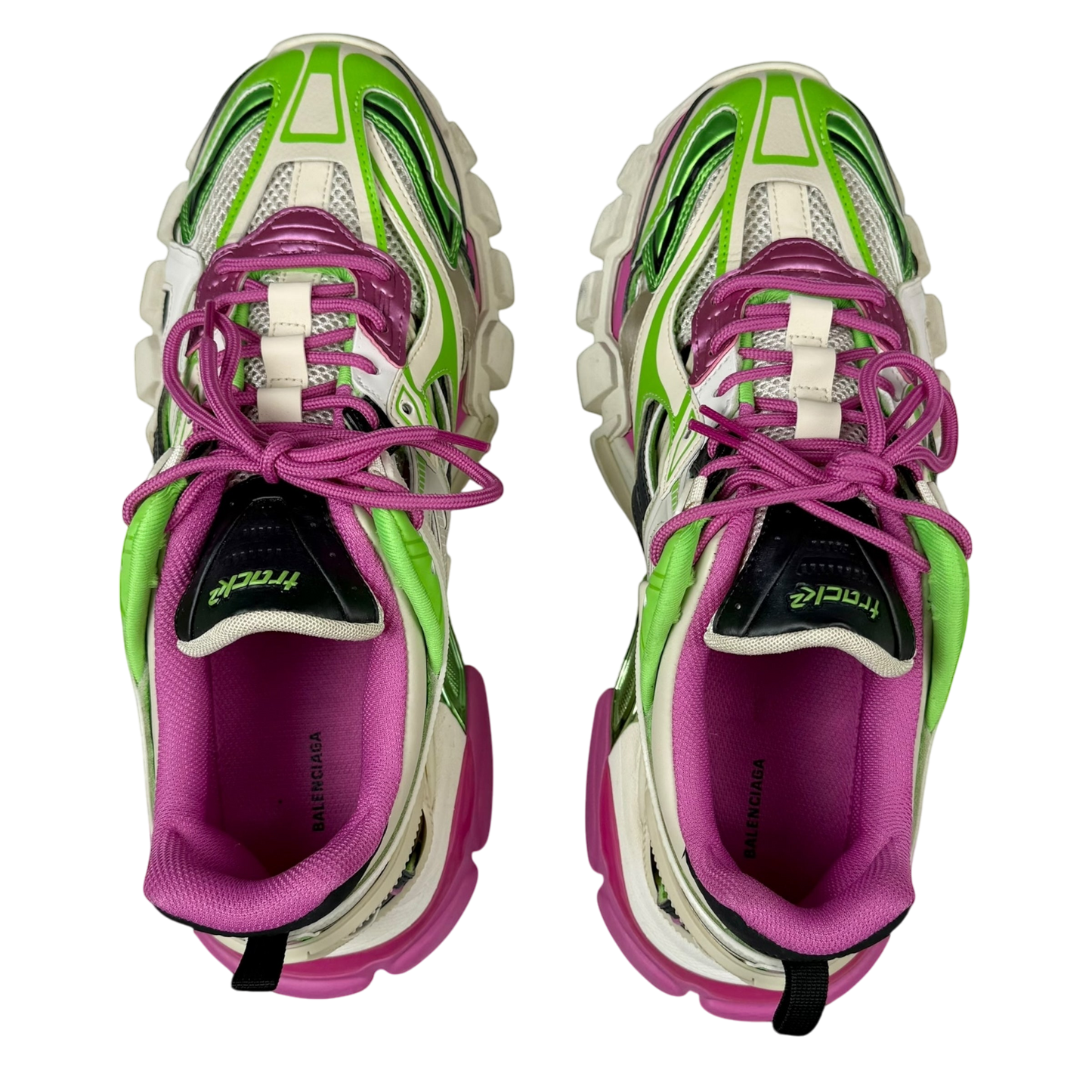 Balenciaga 2021 Track.2 Trainer Pink / Green (US11/UK10/EU44)