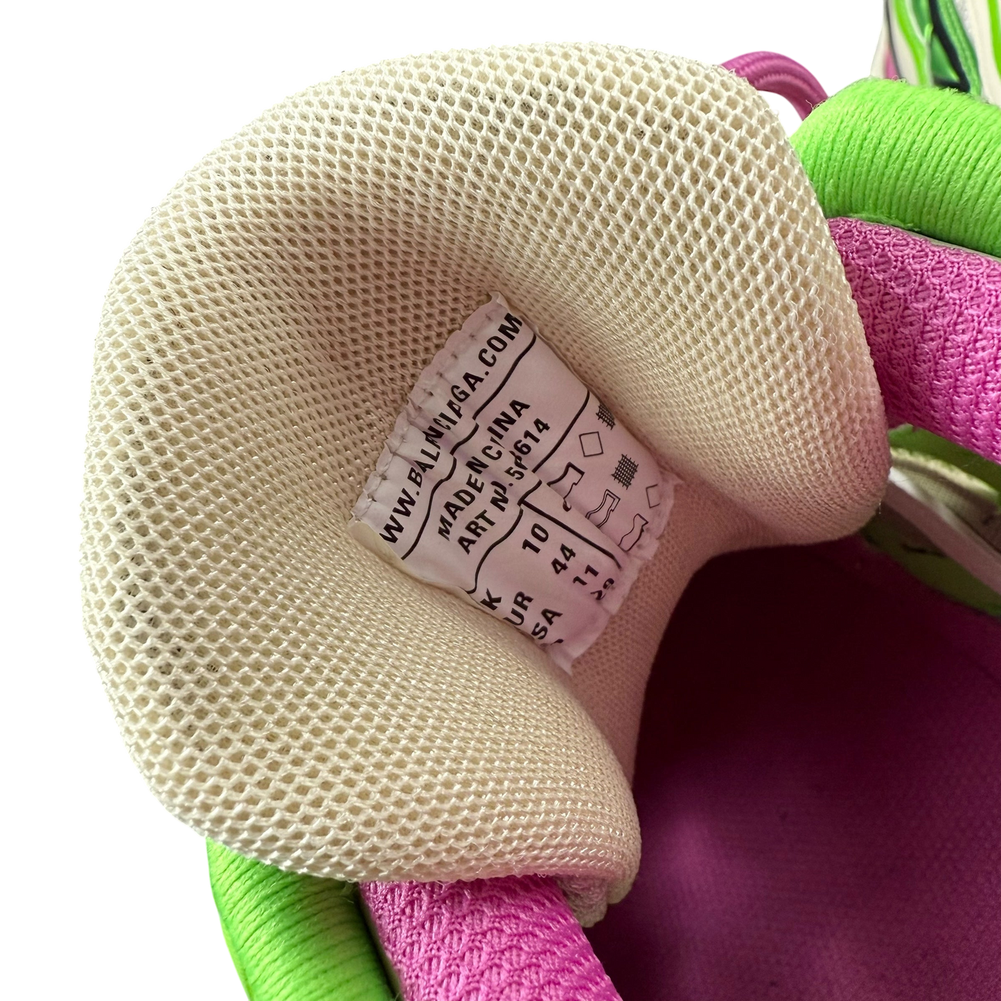 Balenciaga 2021 Track.2 Trainer Pink / Green (US11/UK10/EU44)